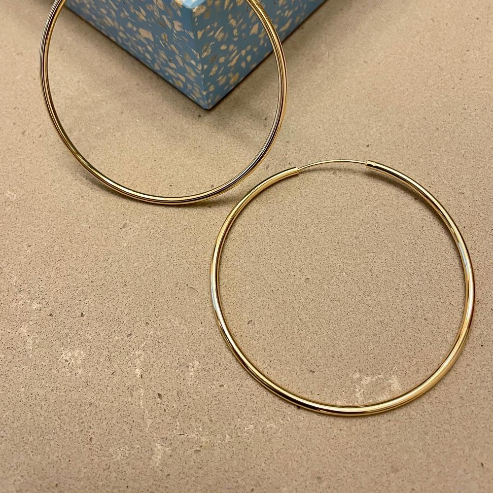 Infinity Hoop Earrings