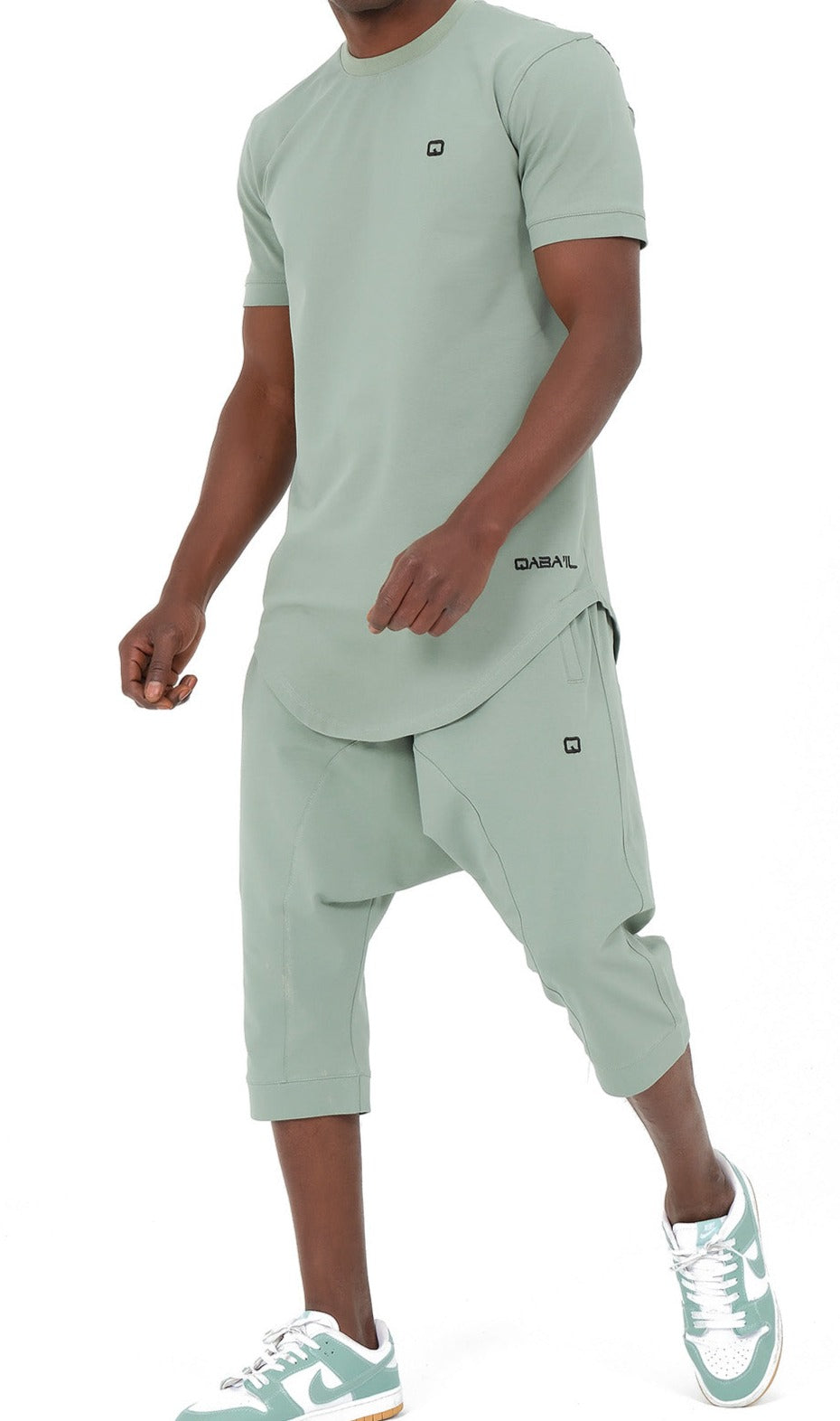 QL Relaxed Fit Nautik Set in Almond Green