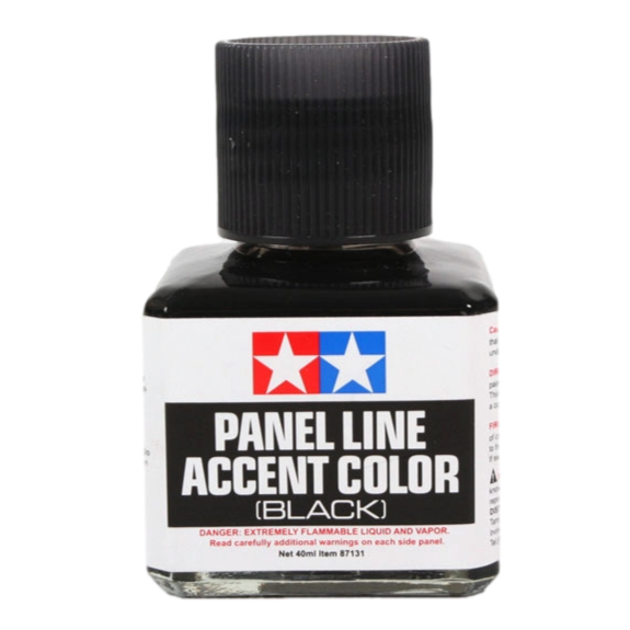 Tamiya Panel Line Black 40ml | Tamiya | Newtype
