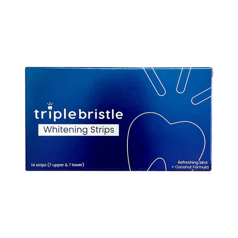 Triple Bristle Teeth Whitening Strips