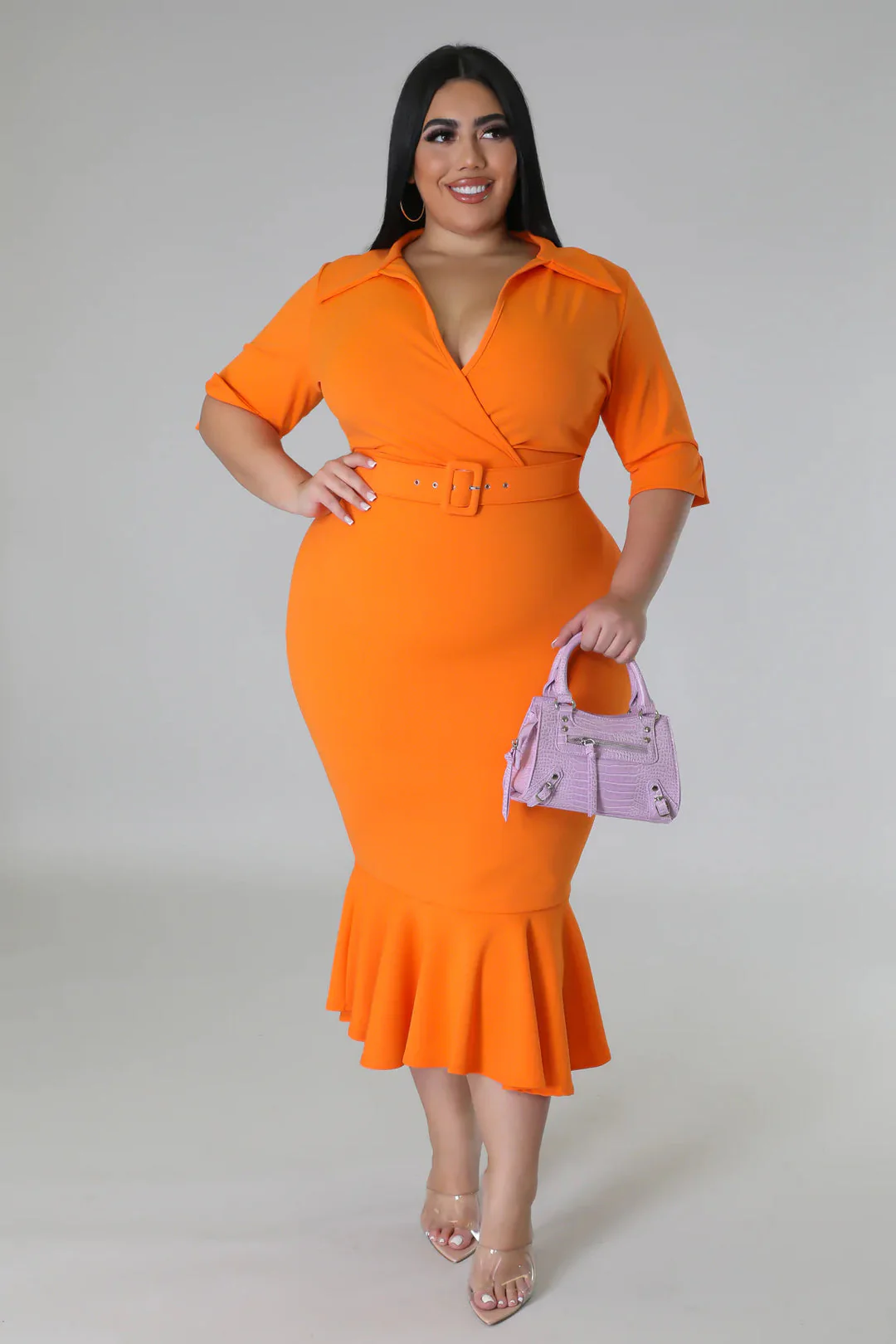 Plus Size Walking on Sunshine Dress