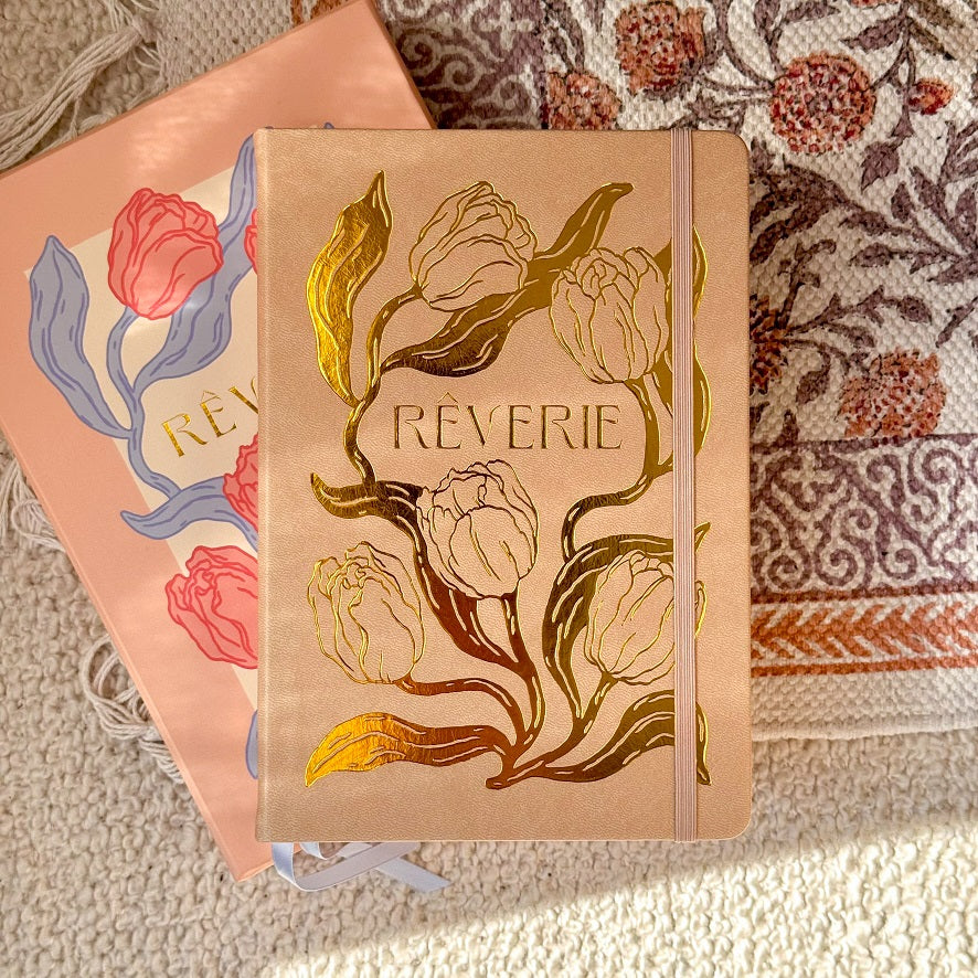 Rêverie Journal - "Tulip Collection" Beige