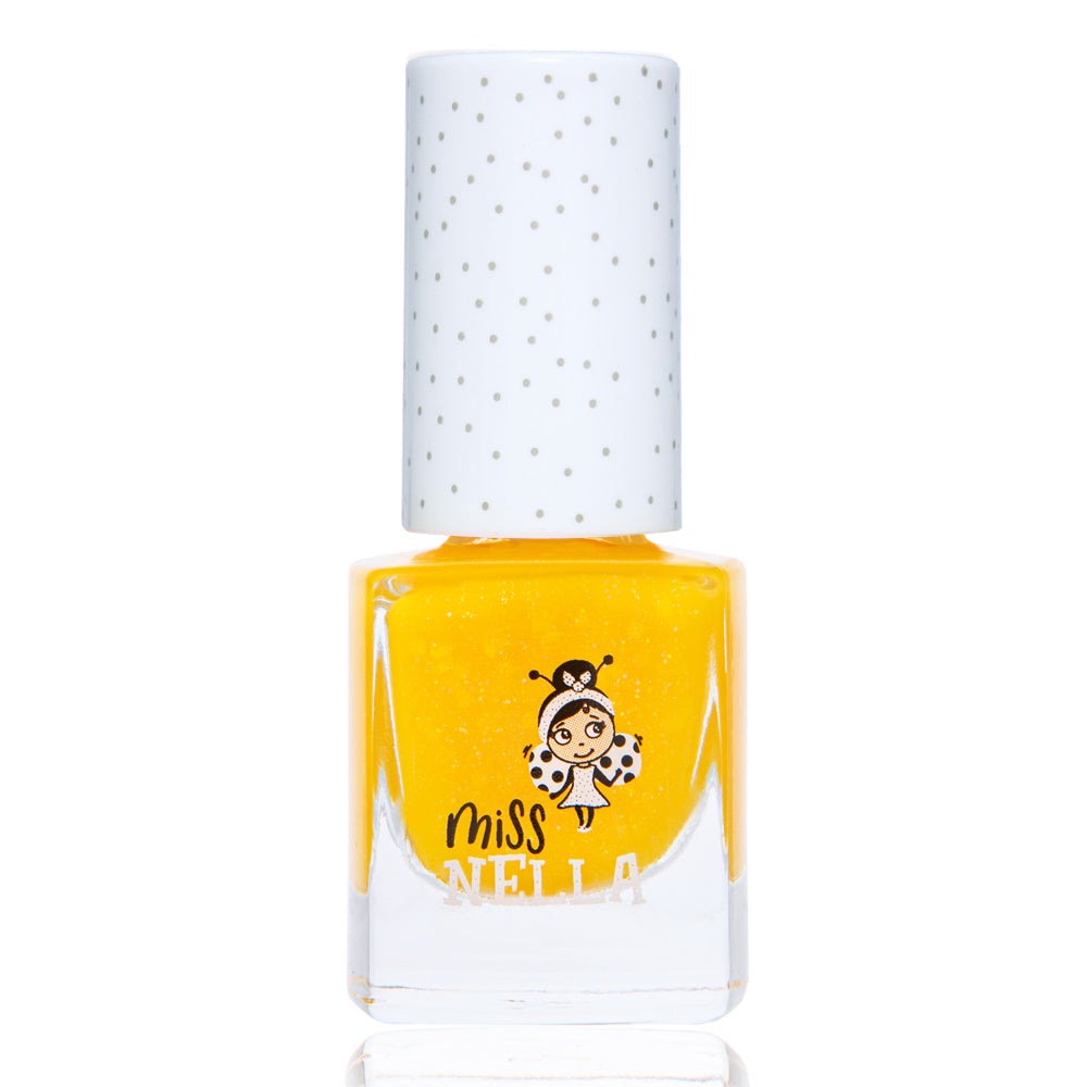 Honey Twinkles Glitter 4ml Invigorating Yellow Kids' Polish