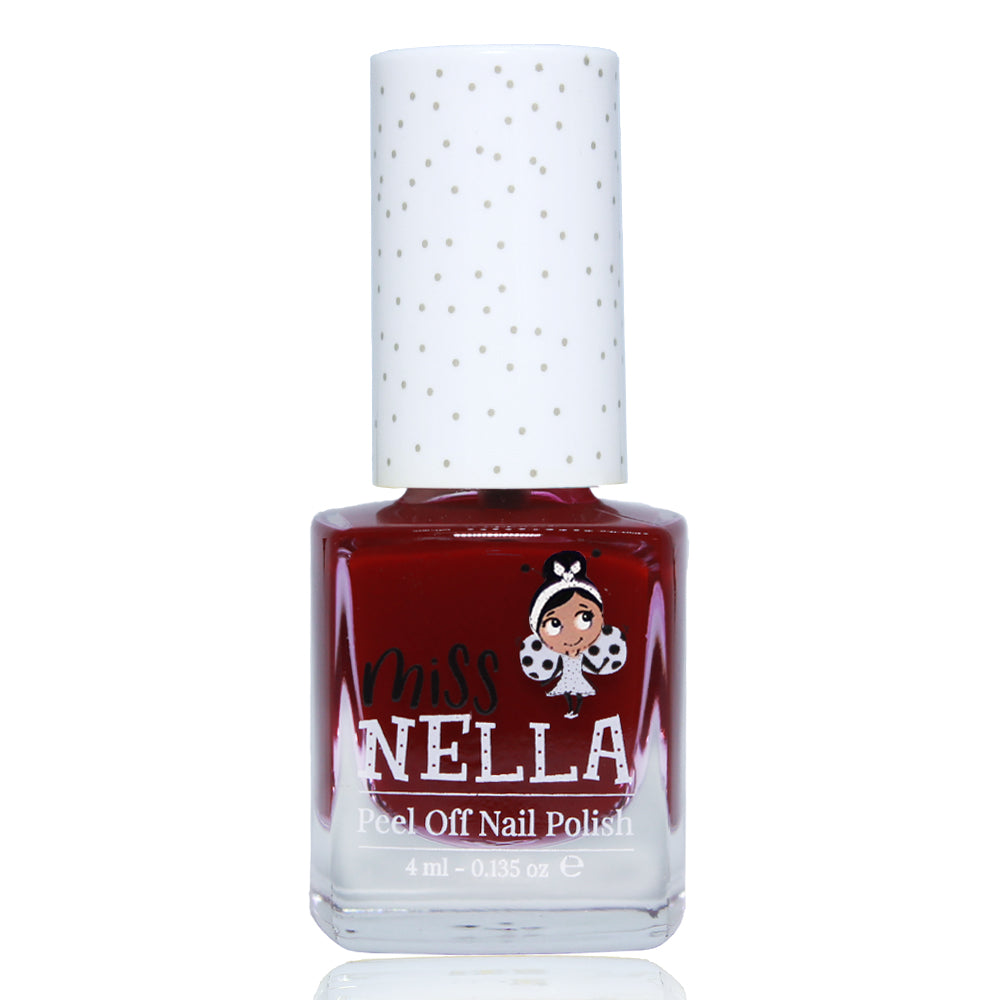 Fav Teacher: Deep Red Dexterity Kid's Nail Polish