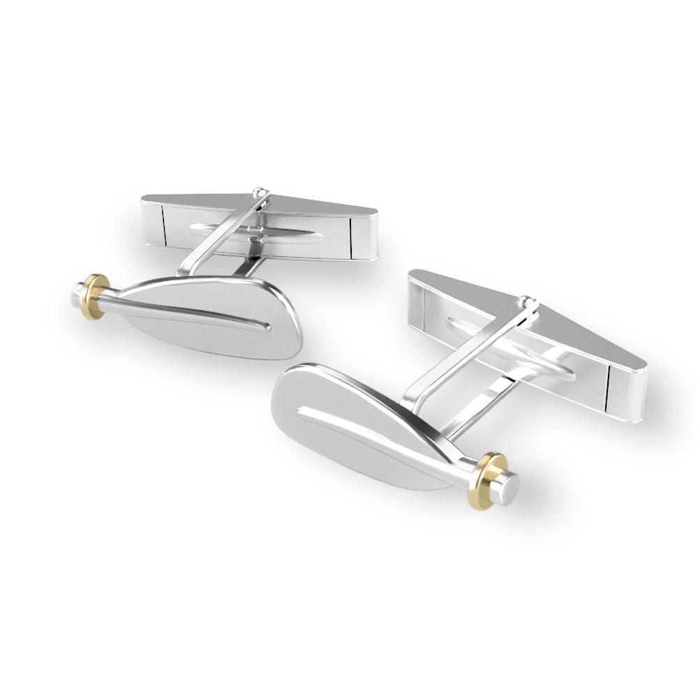 Kayak Men's Paddle Cuff Links