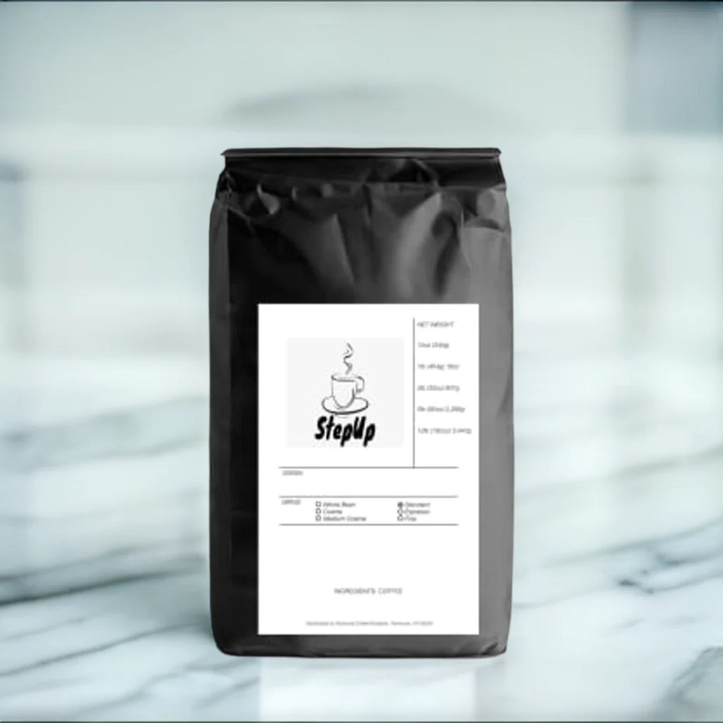 French Vanilla, Natural, Medium Roast-Espresso, Whole Bean, Standard 12oz-2lb.