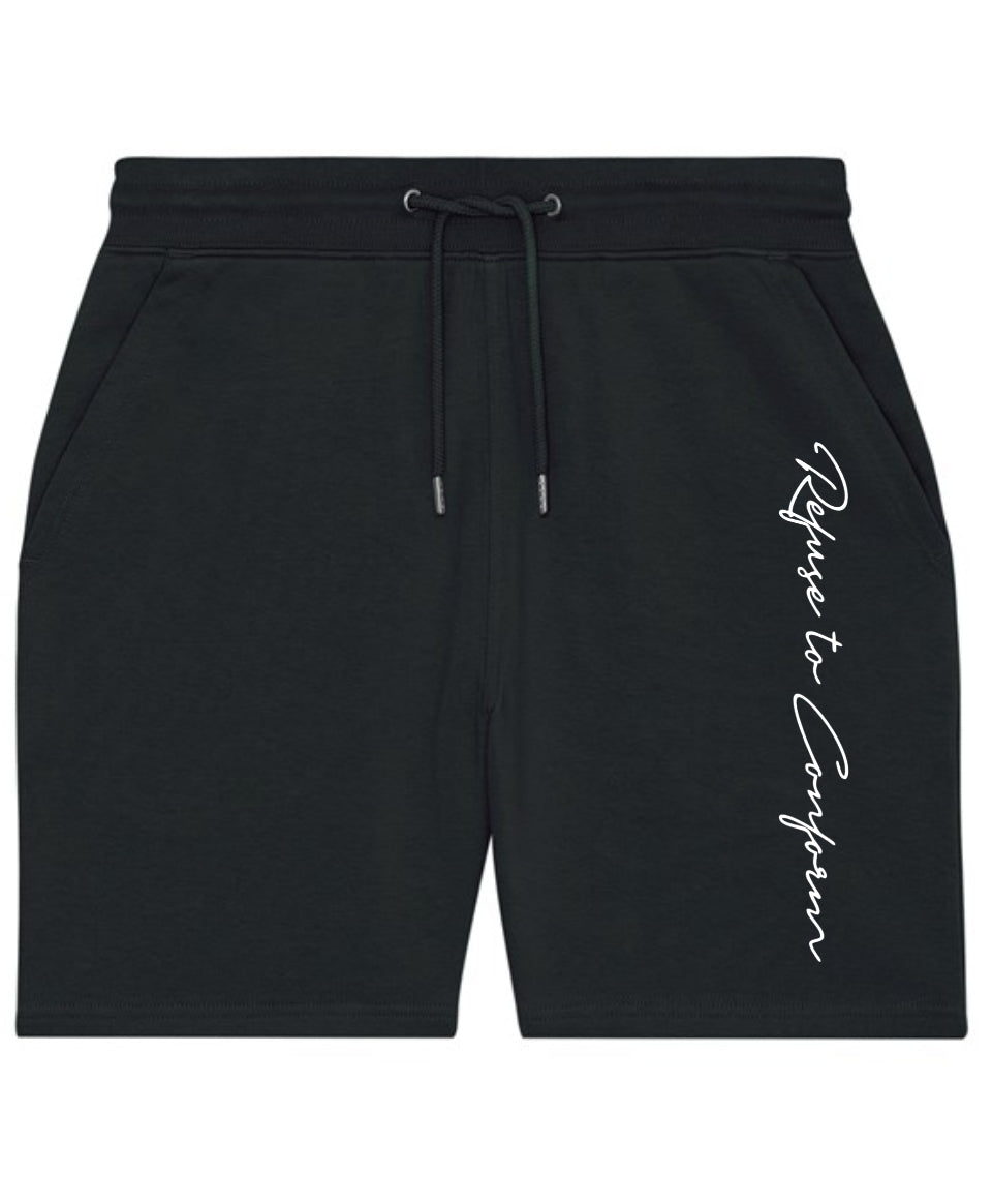 BLACK ULTRA-HEAVY SIGNATURE SHORTS