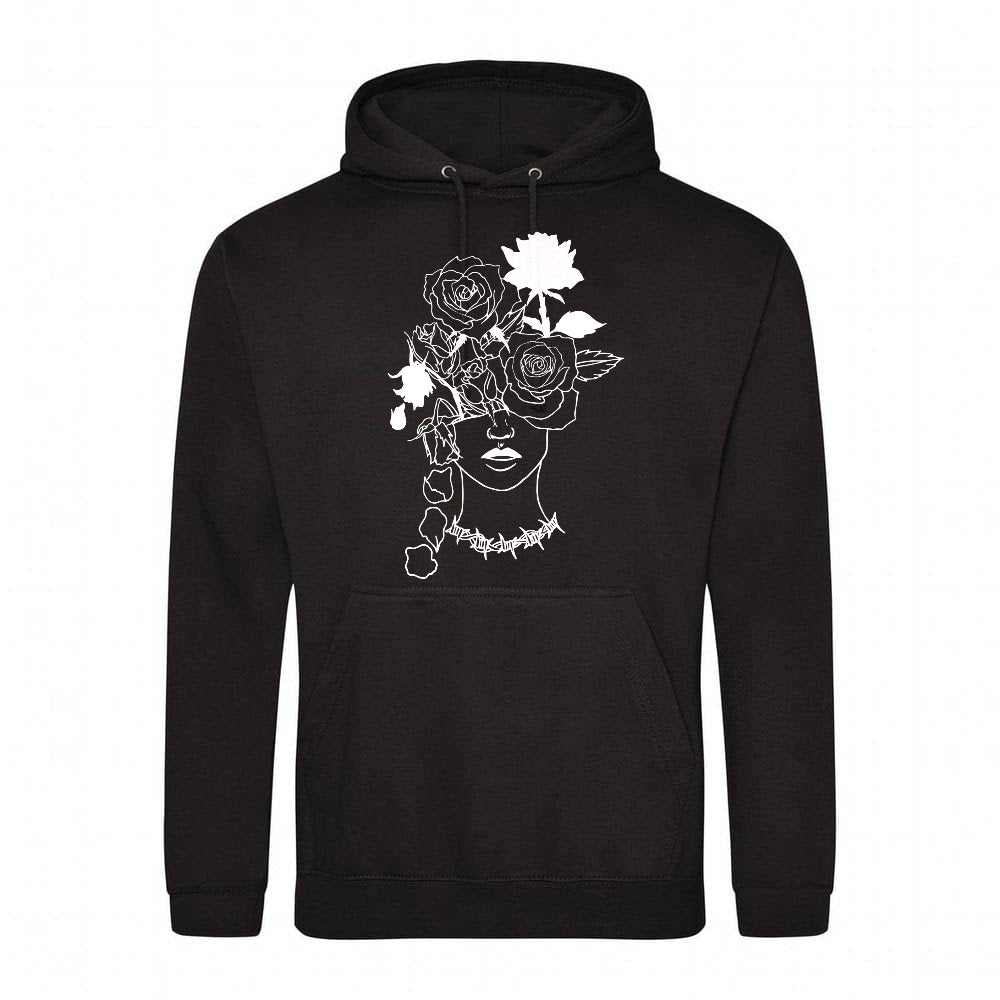 BLACK BEAUTIFUL CHAOS HOODIE