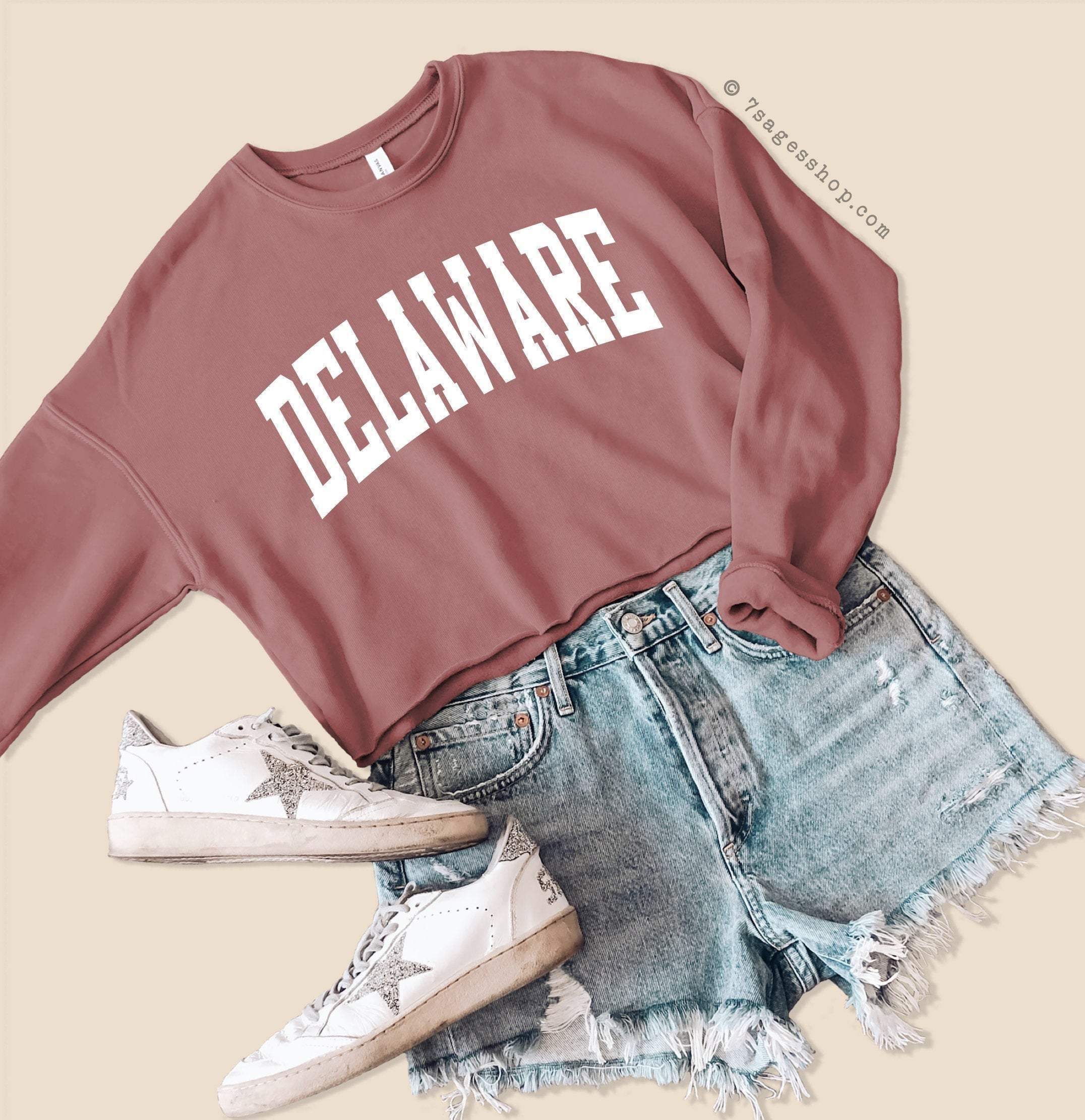 Delaware Cropped Sweatshirt