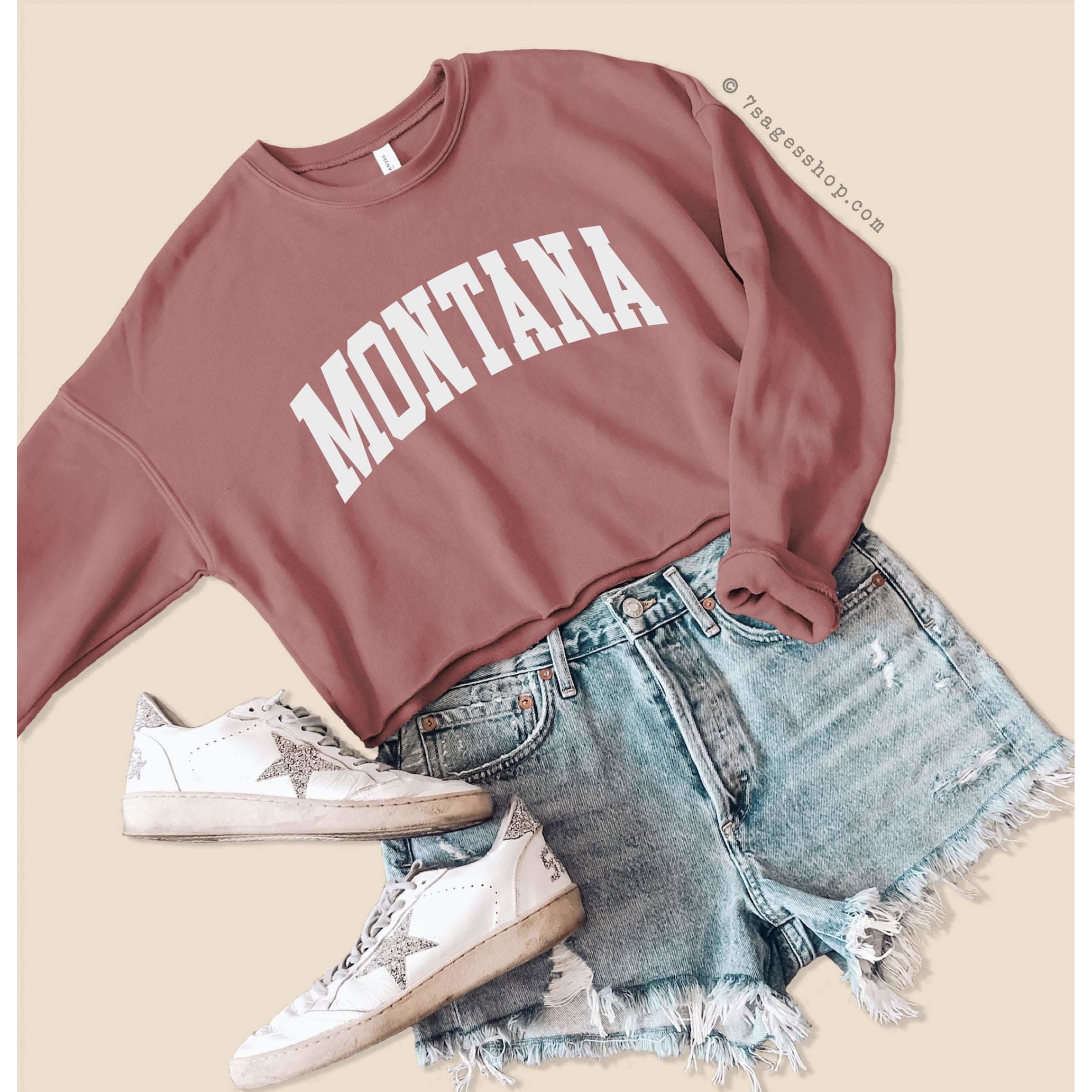 Montana Cropped Sweatshirt