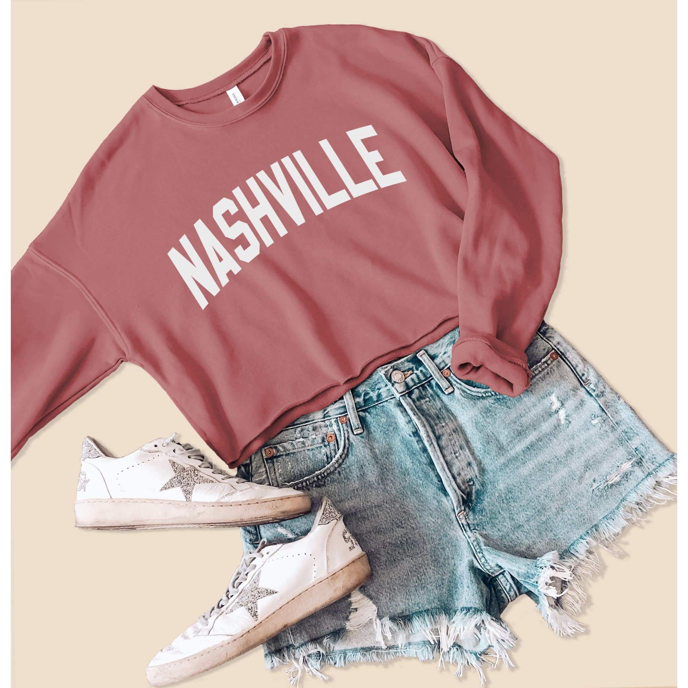 Nashville Cropped Sweatshirt