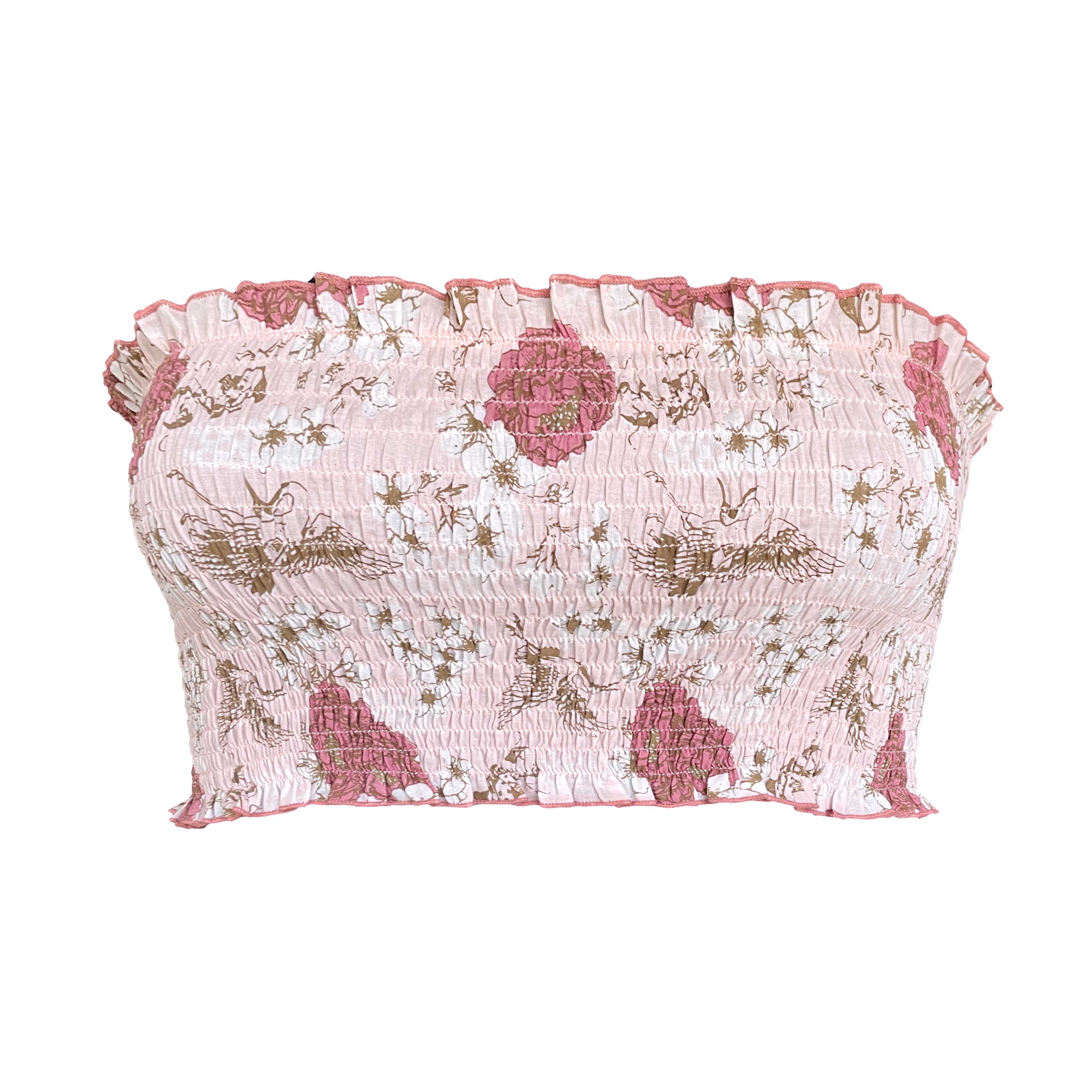 Organic bandeau in Chinoiserie