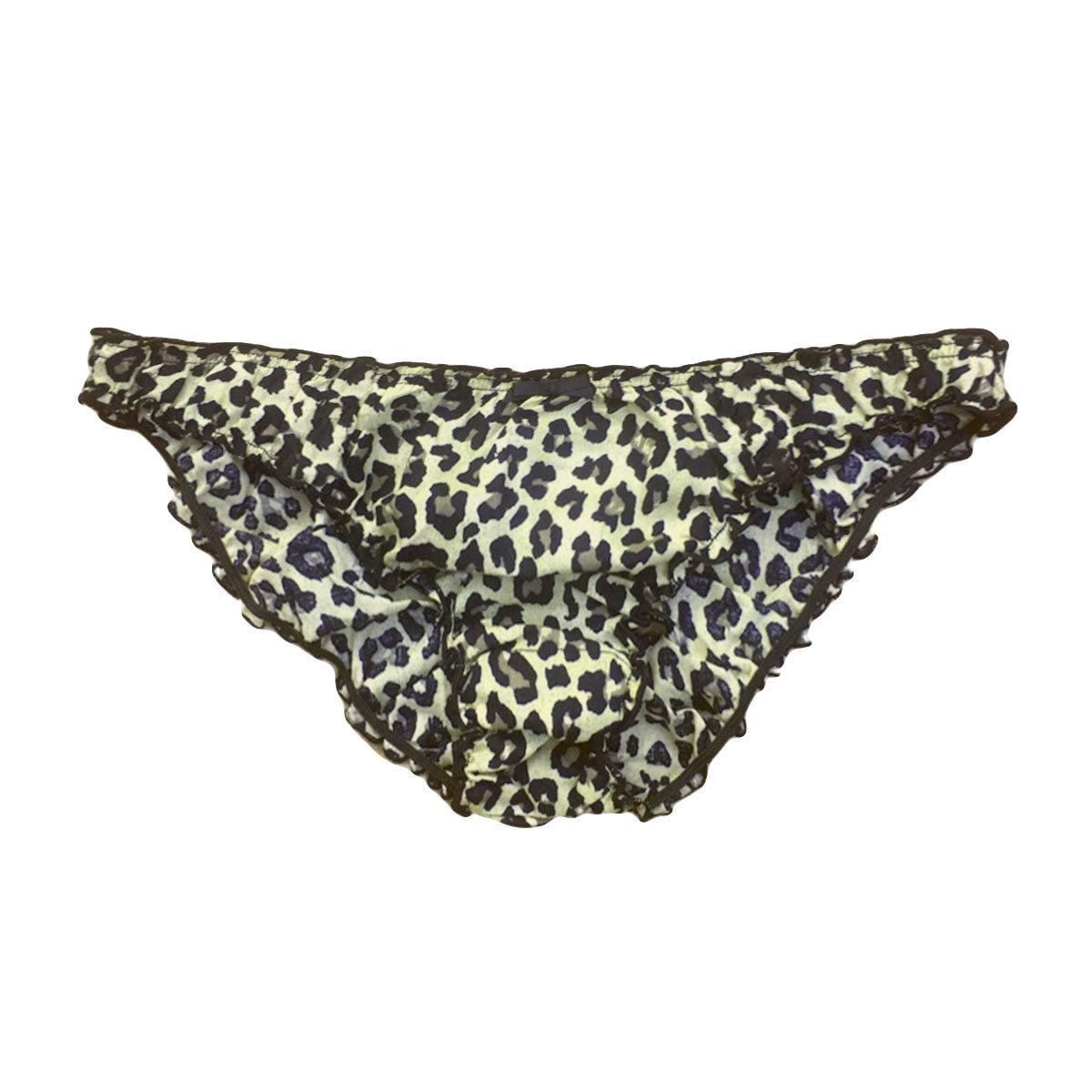Ruffle knickers in cotton in jungle
