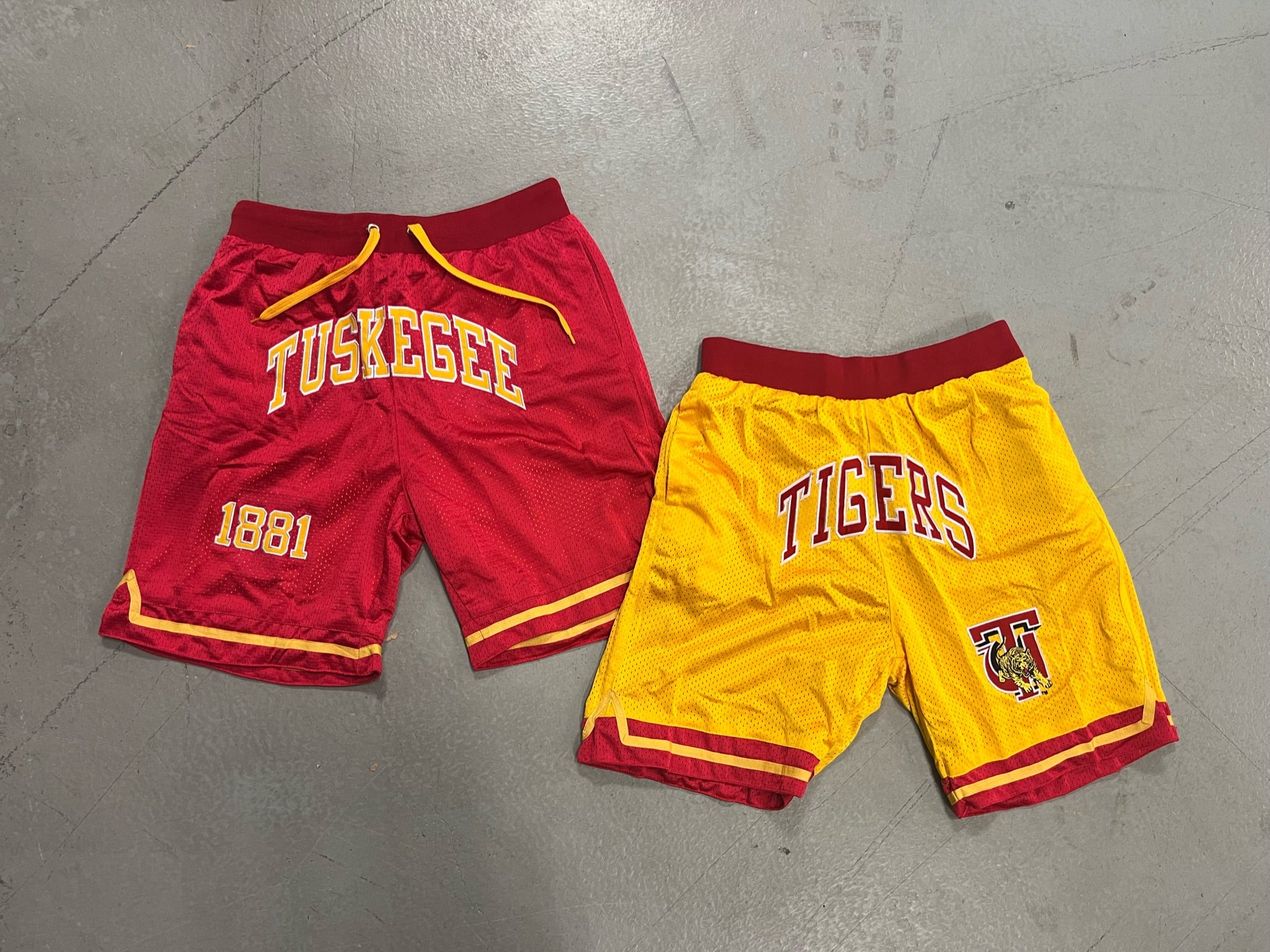 Reversible Tuskegee Basketball Shorts