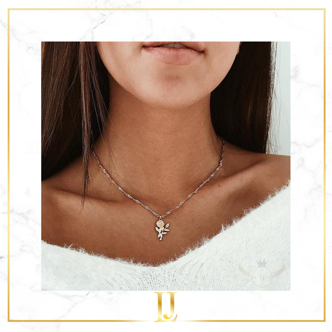 Rose Statement Necklace