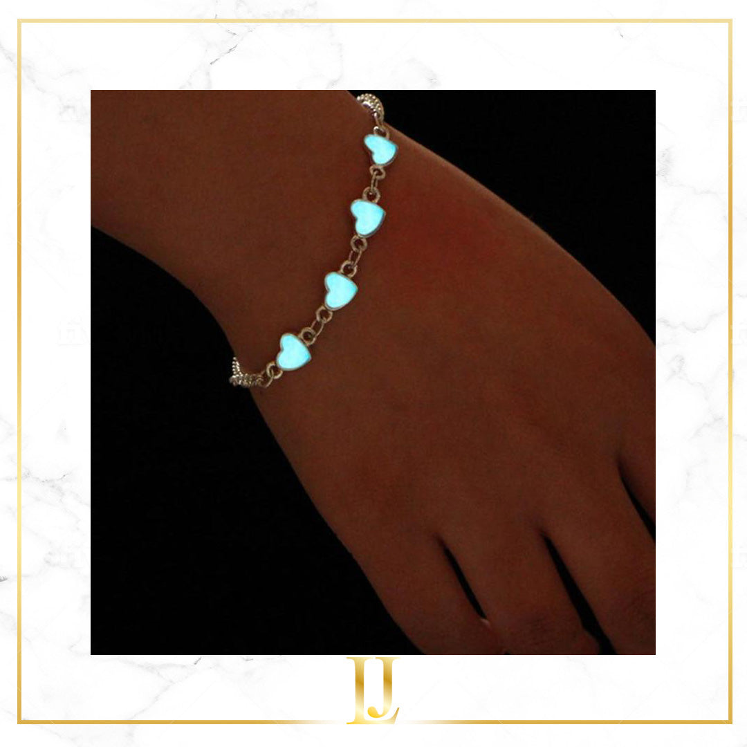 Heart Pendant Bracelet