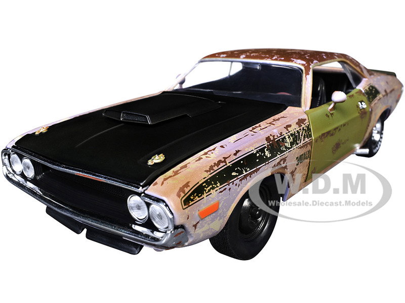 1970 Dodge Challenger T/A Rusted Limited Edition to 4050 pieces Worldwide 1/24 Diecast Model Car by M2 Machines