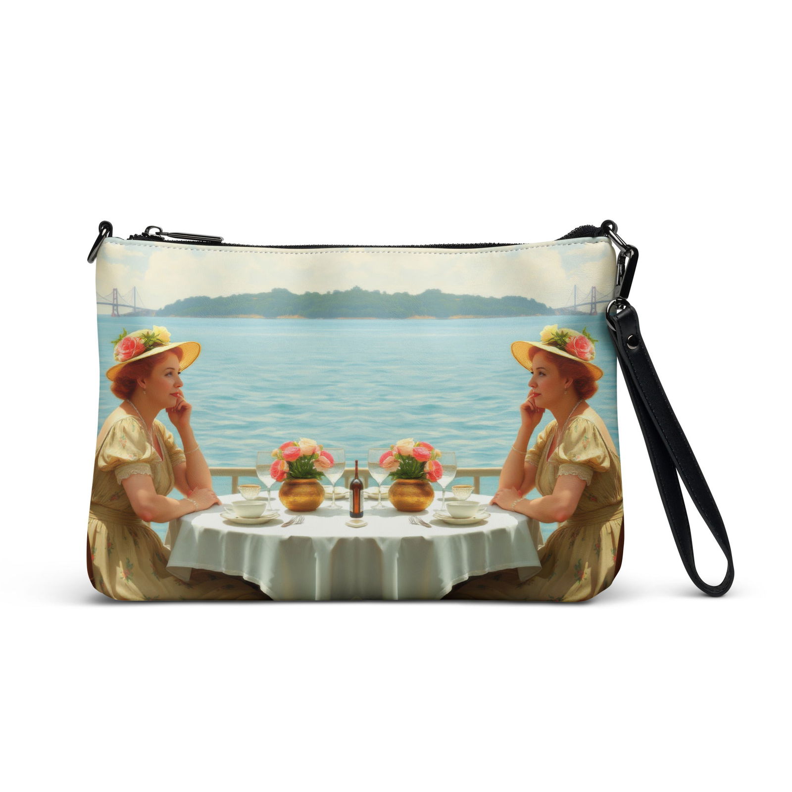 Dahlia by the Lake Crossbody bag