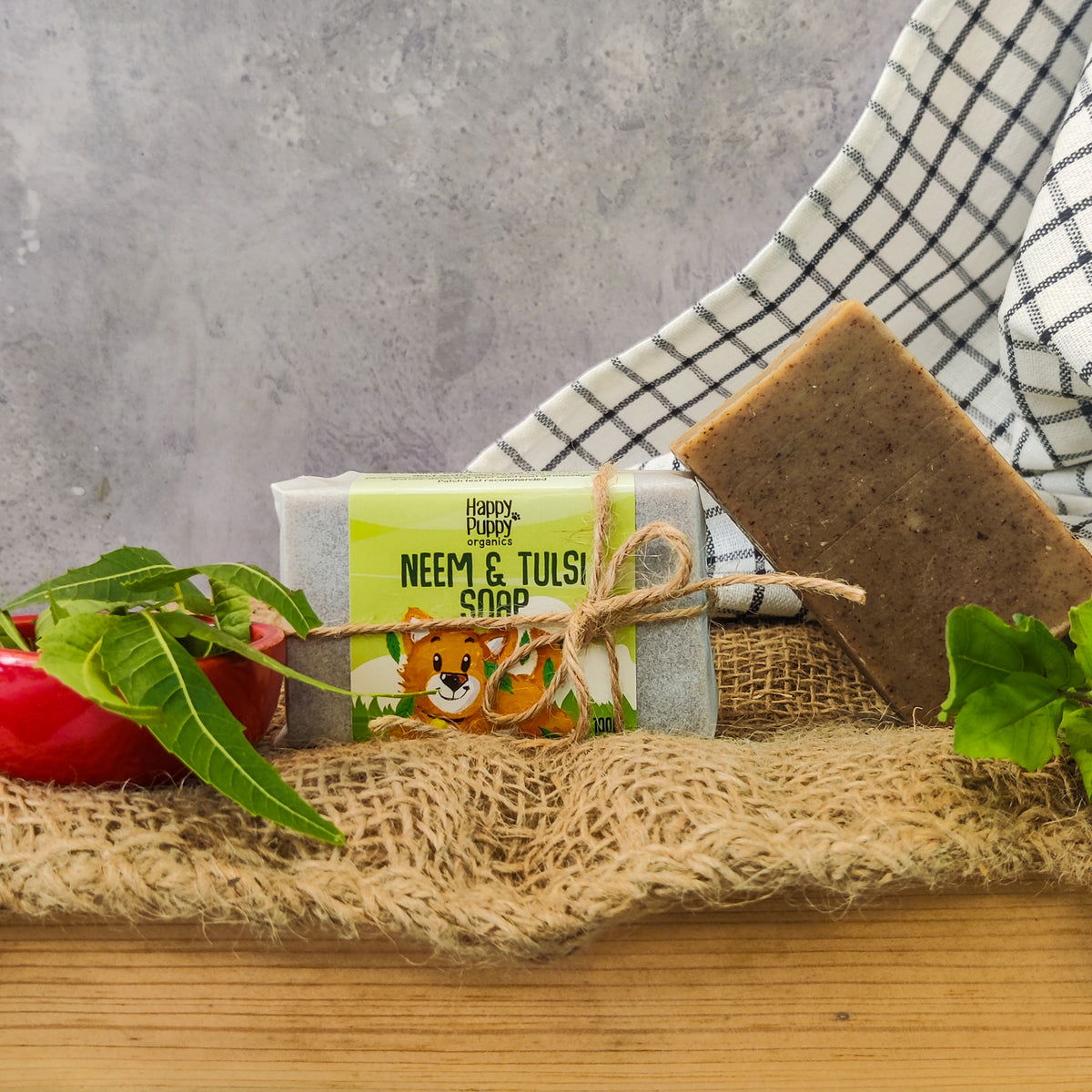 Natural Neem and Tulsi soap for dogs