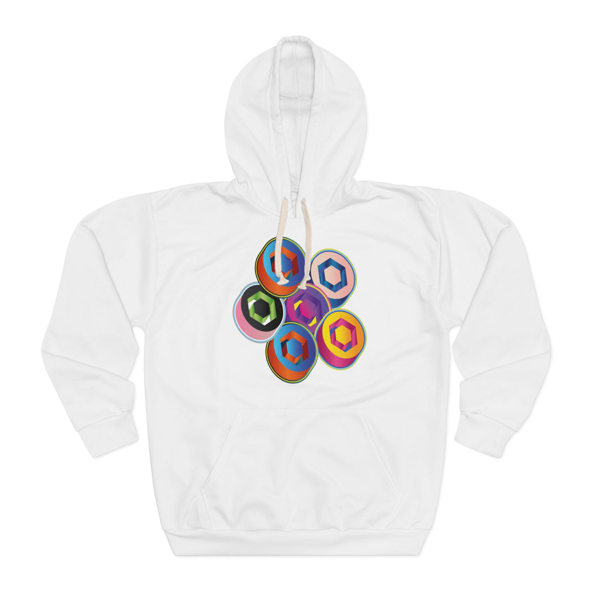 Chainlink Pop Art Unisex Pullover Hoodie