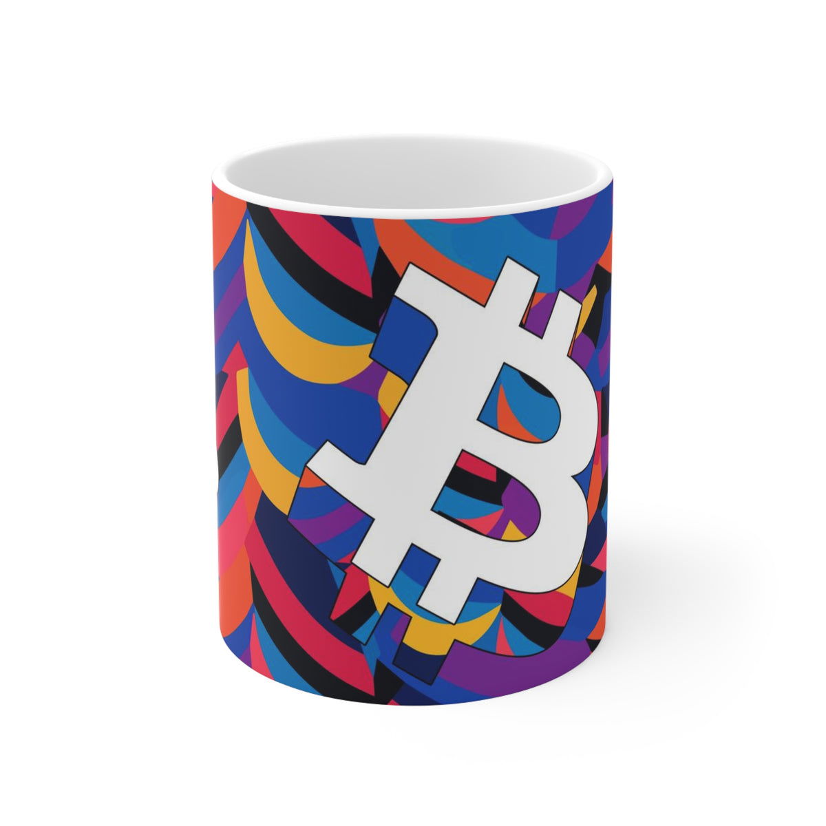 Season 2 Bitcoin Abstrak Ceramic Mug 11oz