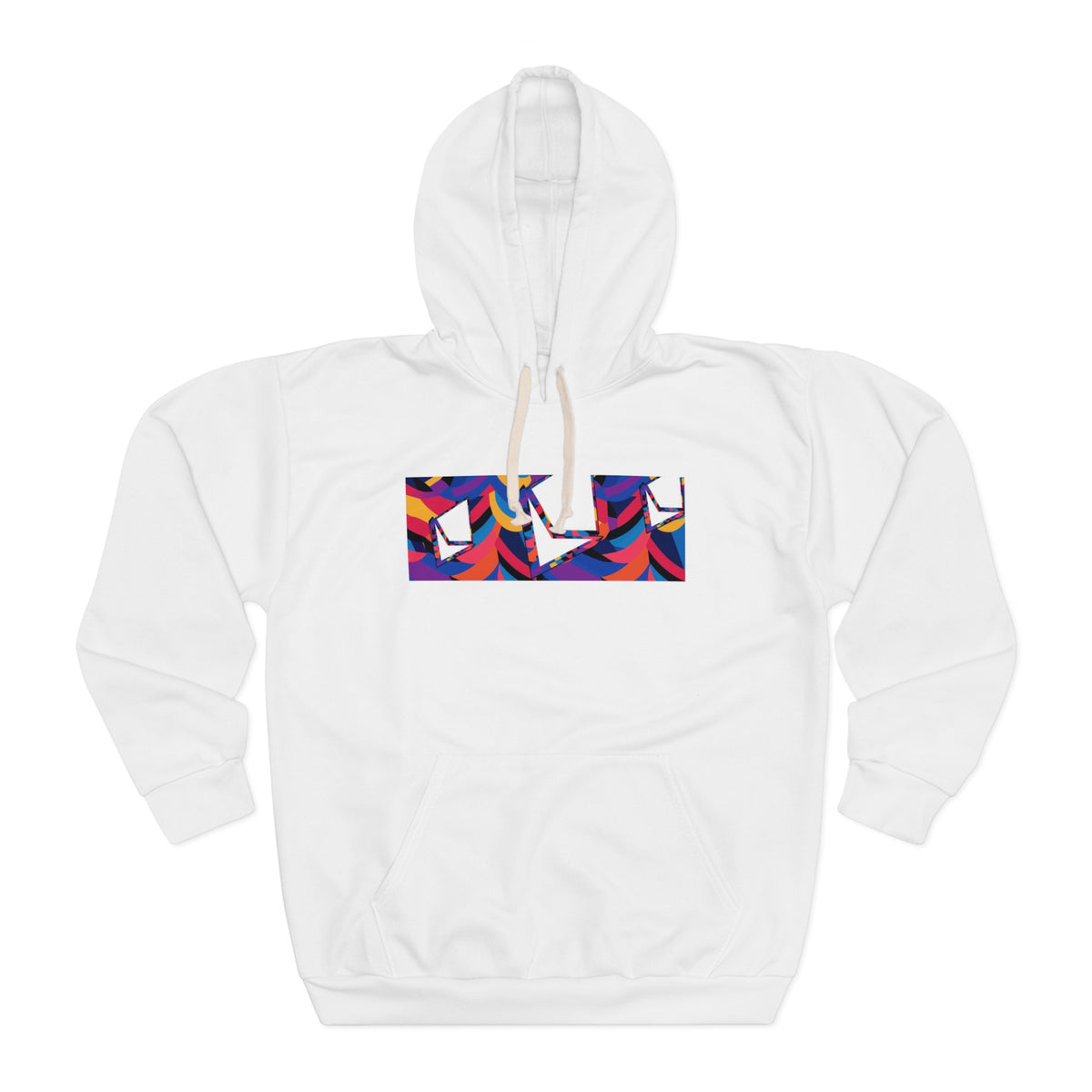 Ethereum Abstrak Unisex Pullover Hoodie