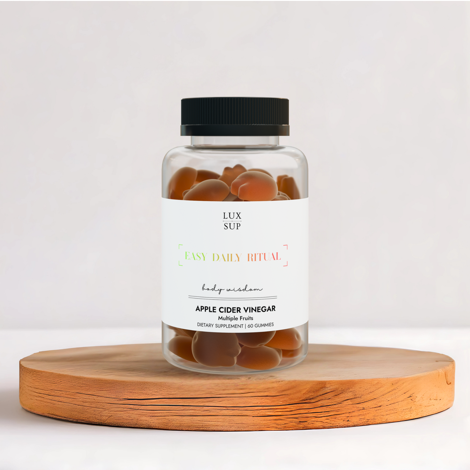 Body Wisdom — 60 Apple Cider Vinegar Gummies