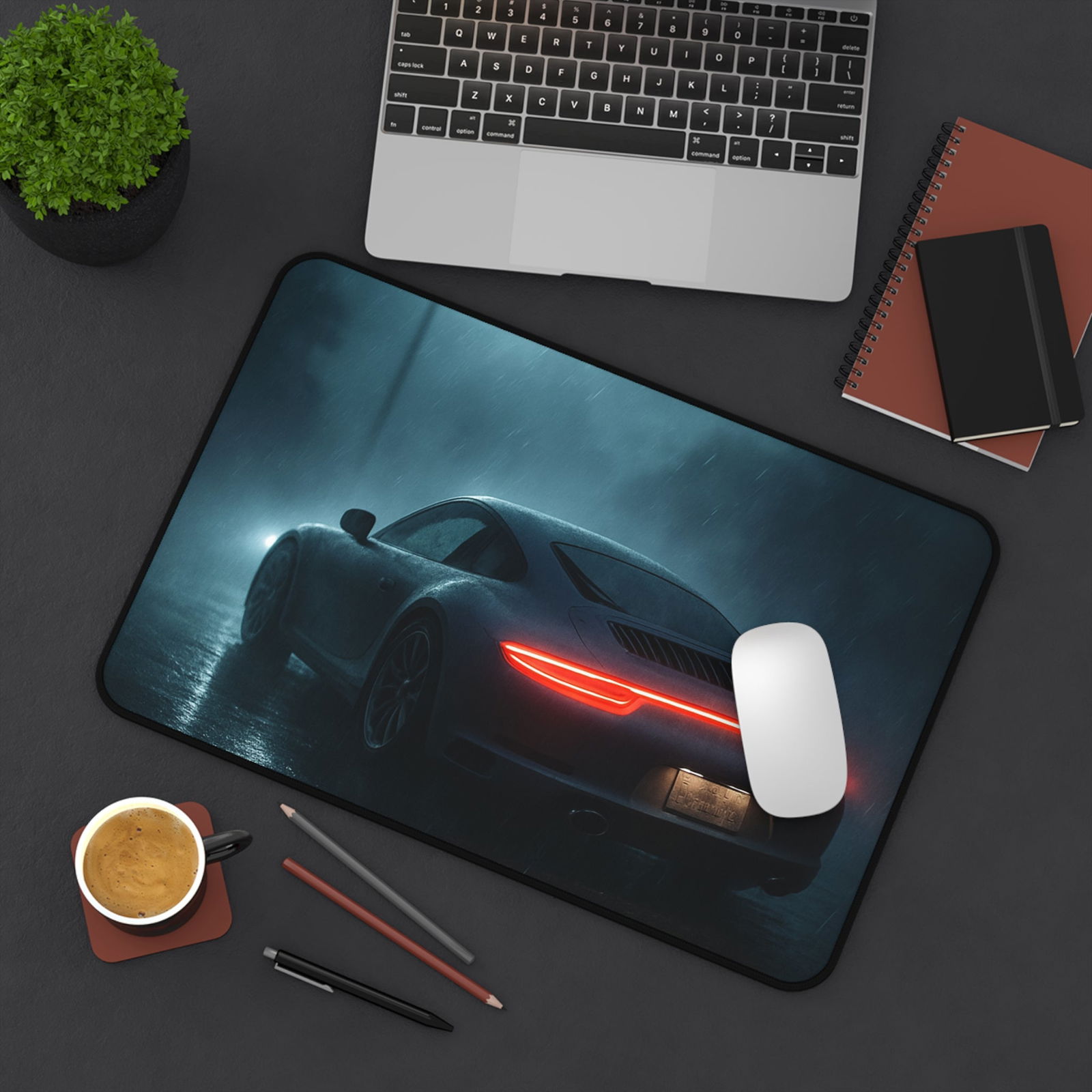 Stylish Car-Themed Desk Mat | Perfect for Auto Enthusiasts, Home Offic