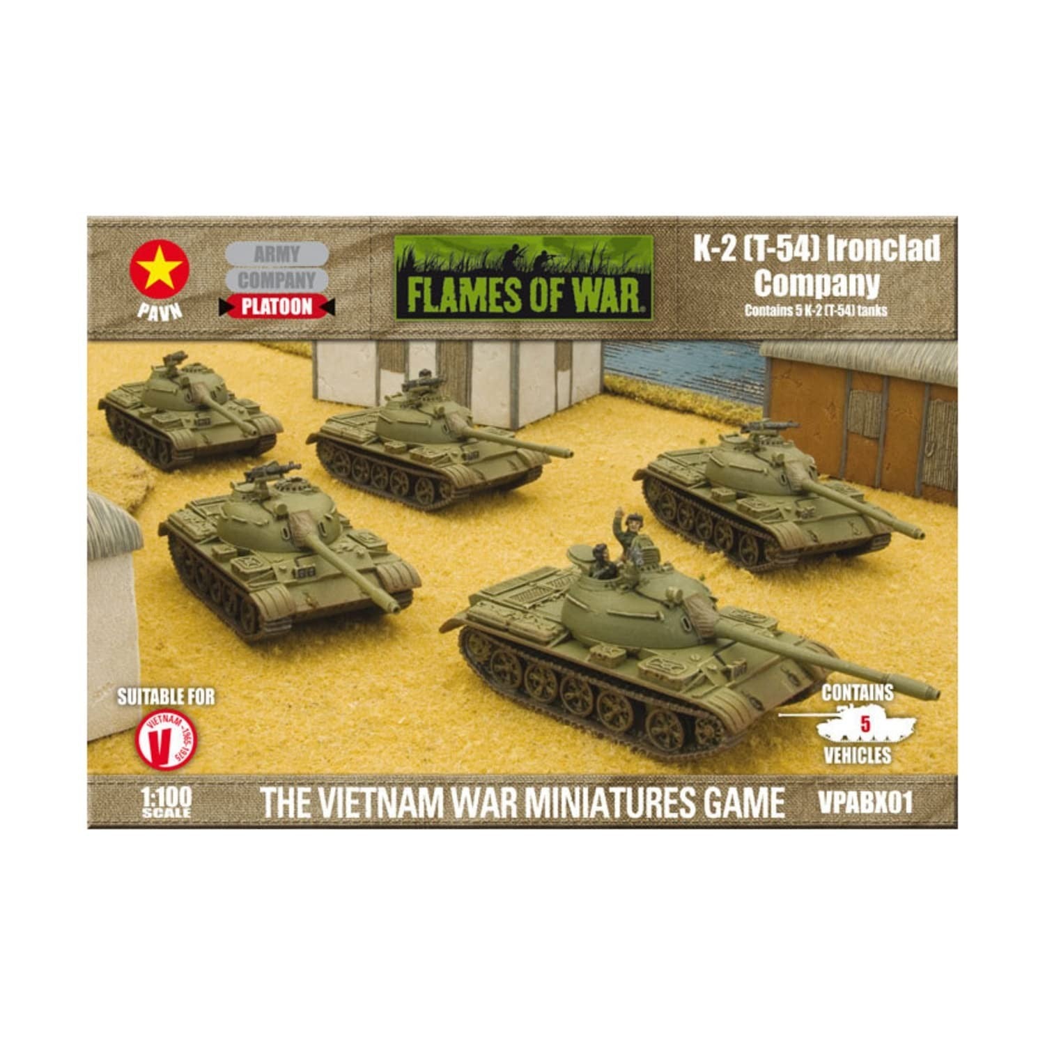 Nam 1965 - 1972: PAVN K-2 Ironclad Company - Vietnam War - Flames of W