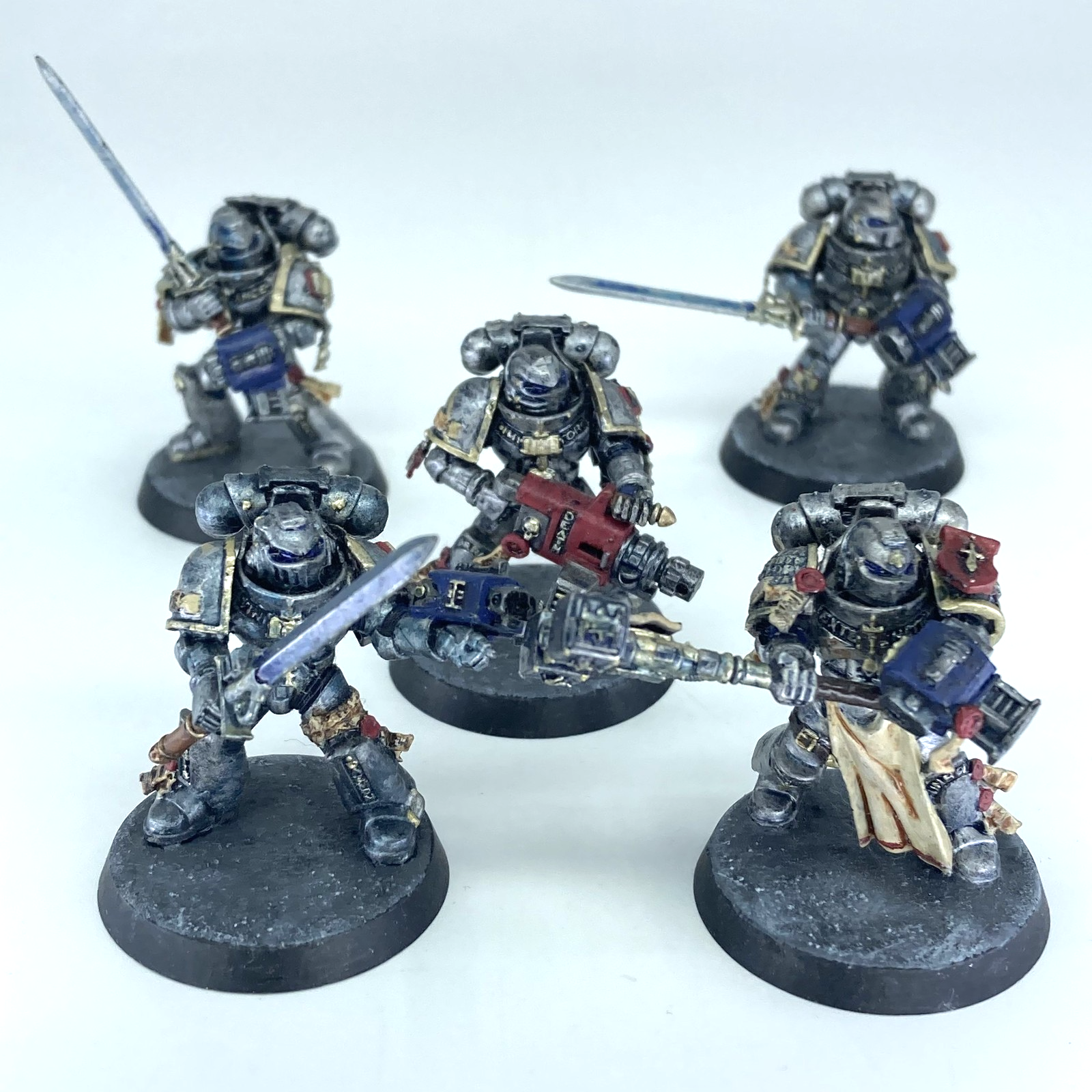 Grey Knights Strike Squad - Space Marines - Painted Warhammer 40K GW C