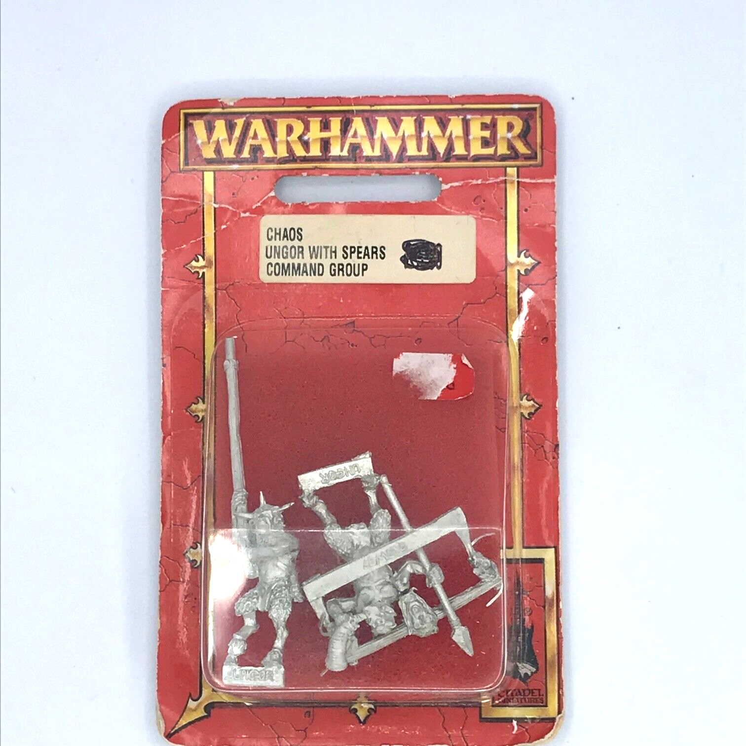 Classic Chaos Ungor Command Group Beastmen Blister - Warhammer Fantasy