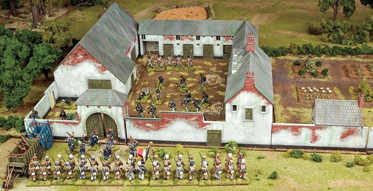 La Haye Saint - MDF Terrain Set - Warlord Games Black Powder Miniature