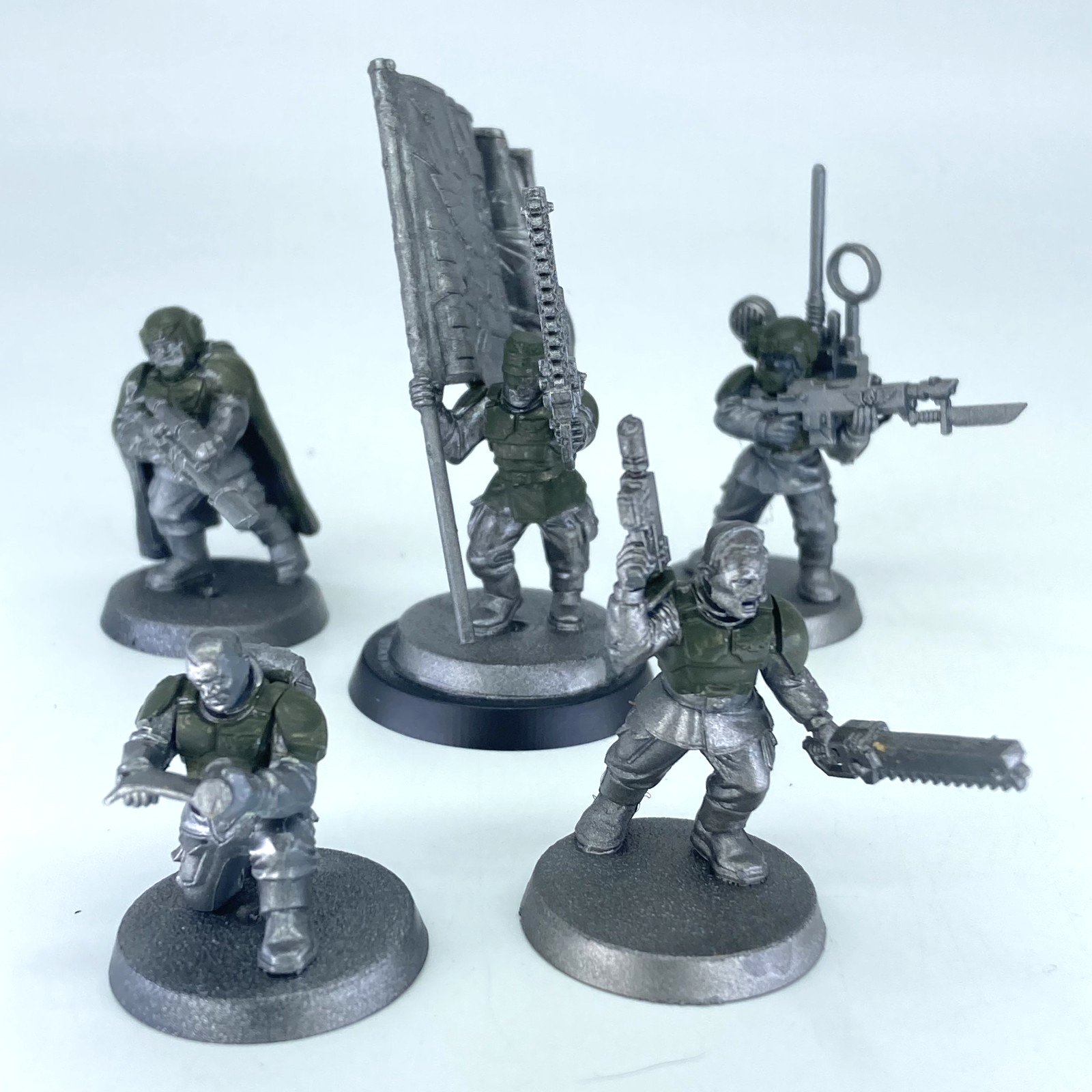 Cadian Command Squad - Imperial Guard - Warhammer 40K Games Workshop C