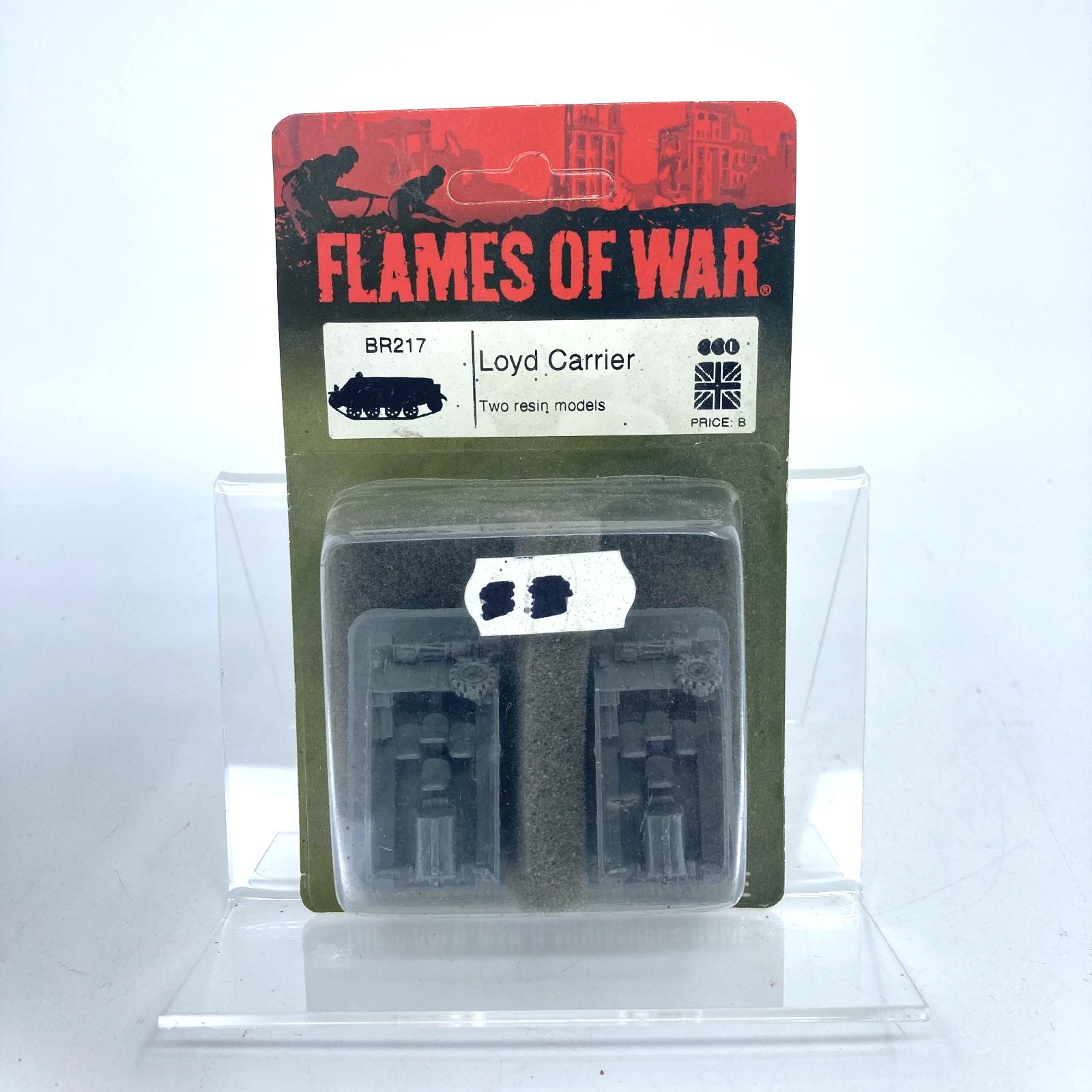 Allied British Loyd Carrier - Blister - Flames of War Battlefront C219