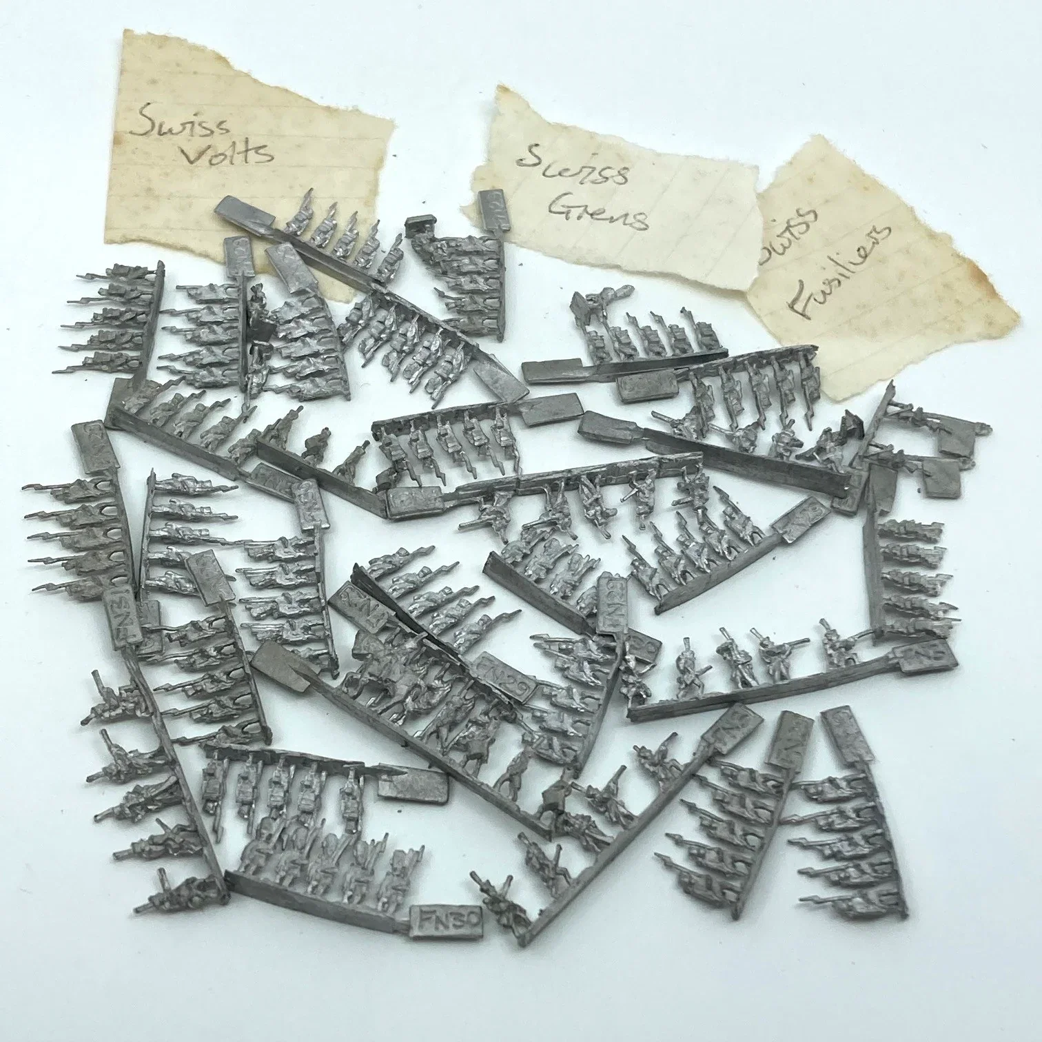 Historical Soldiers - Suitable For Epic Scale Wargaming - Metal Unbran