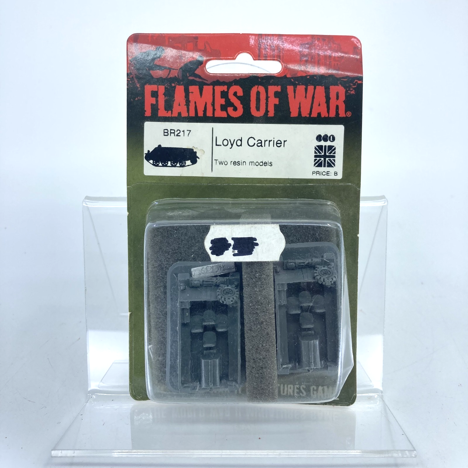 Allied British Loyd Carrier - Blister - Flames of War Battlefront C454