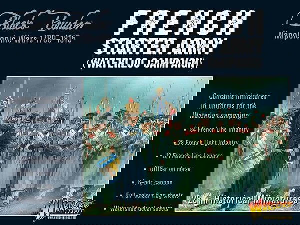 Napoleonic French Starter Army - Waterloo Campaign - Warlord Games Bla