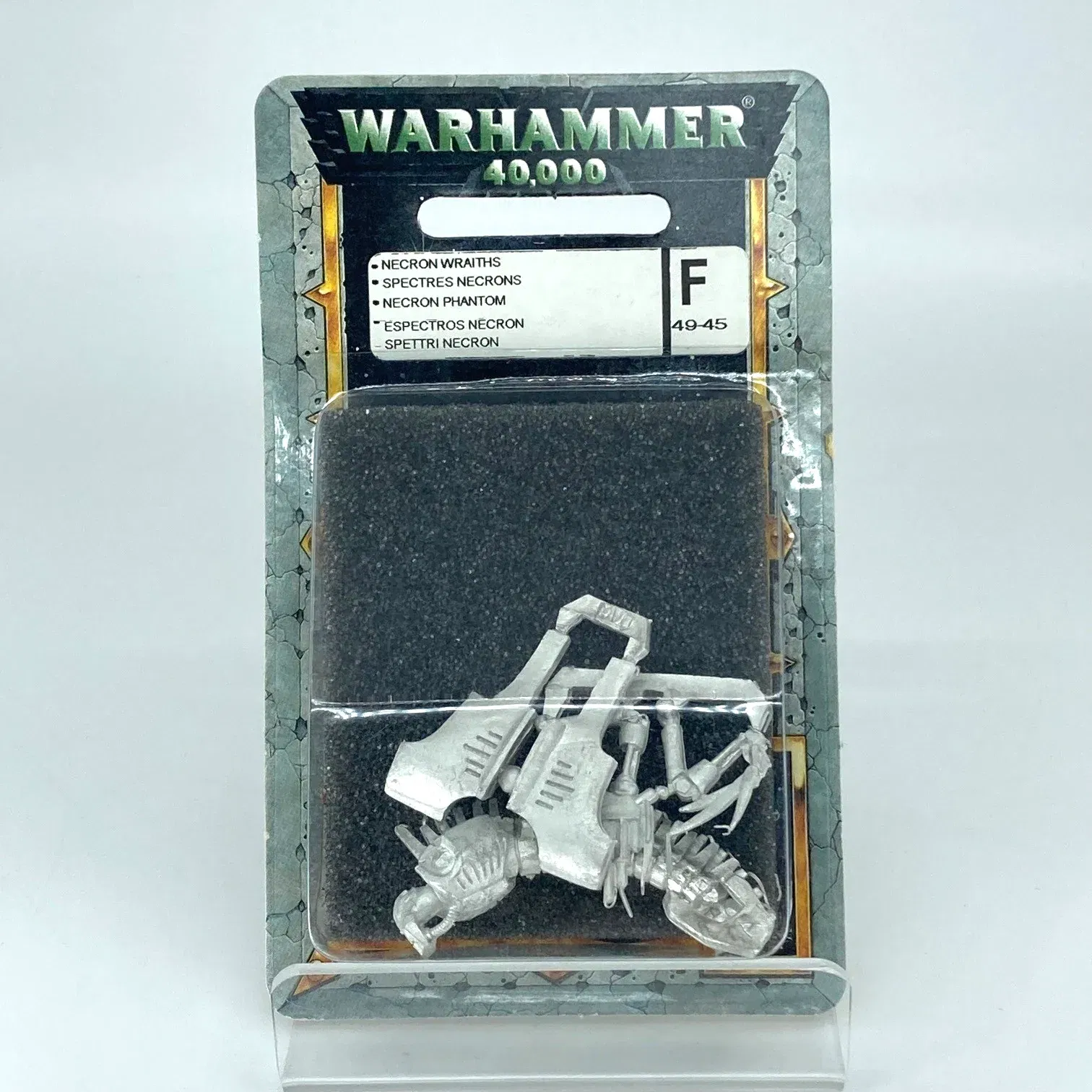 Necron Wraith - Necrons Blister - Warhammer 40K Citadel Classic Metal 