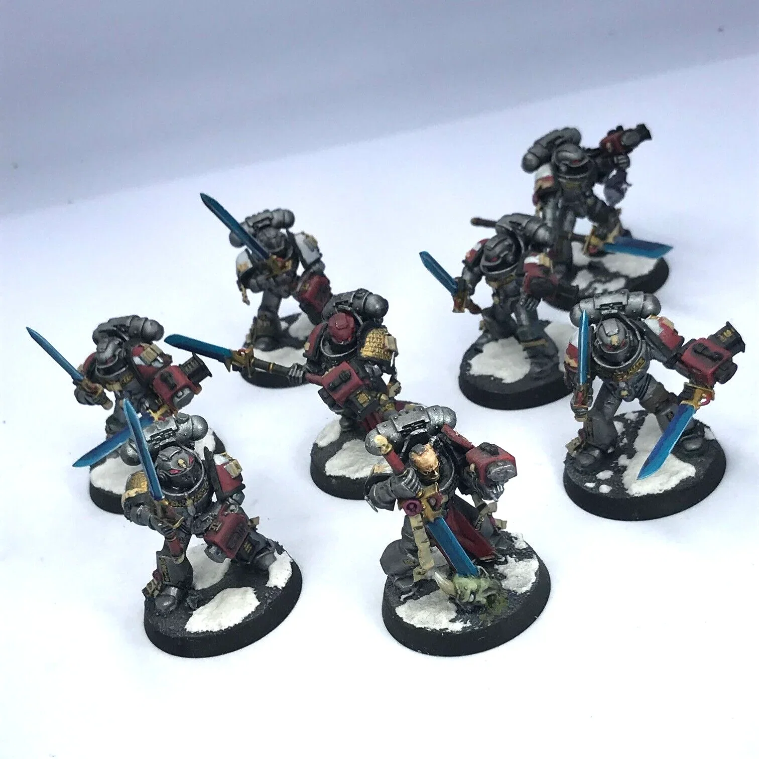 Grey Knights Strike Squad Space Marines - Warhammer 40K Painted GW C47