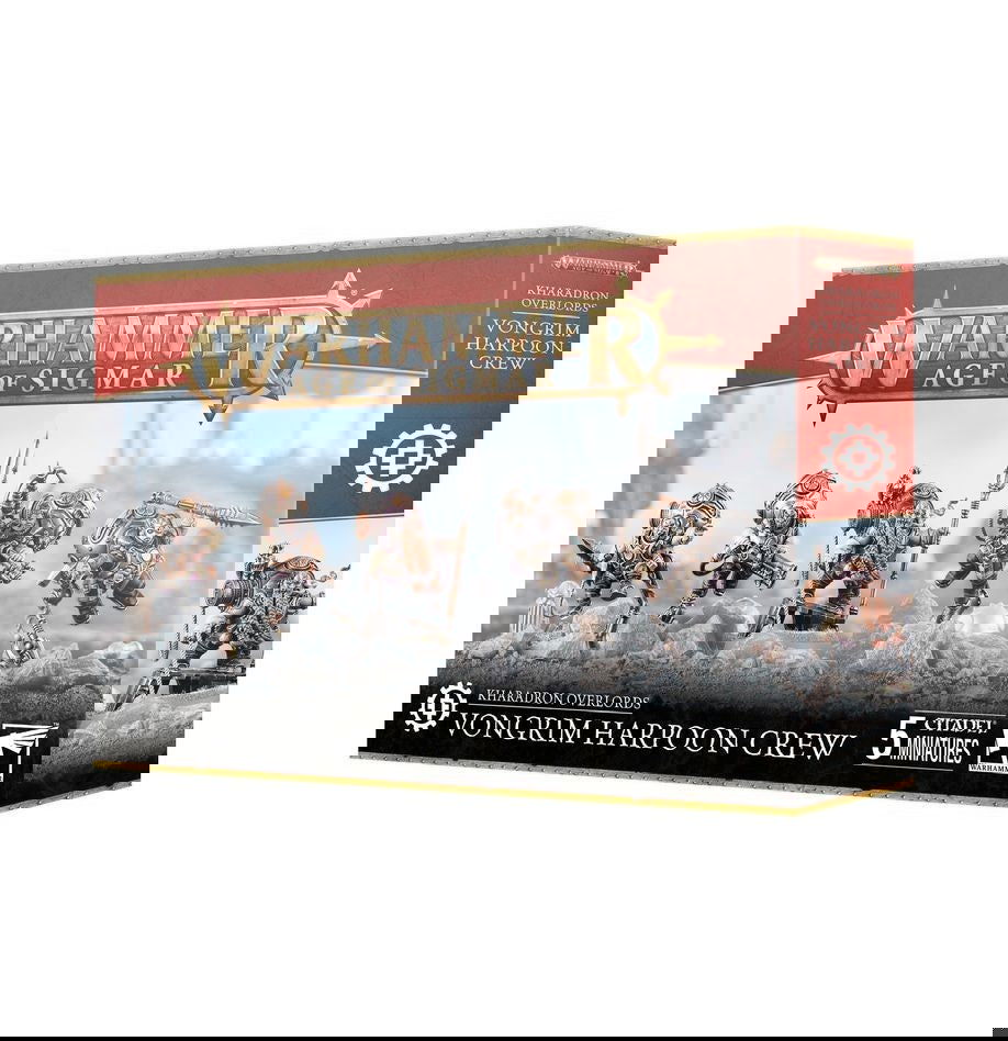 Vongrim Harpoon Crew - Kharadron Overlords - Brand New - Warhammer Age