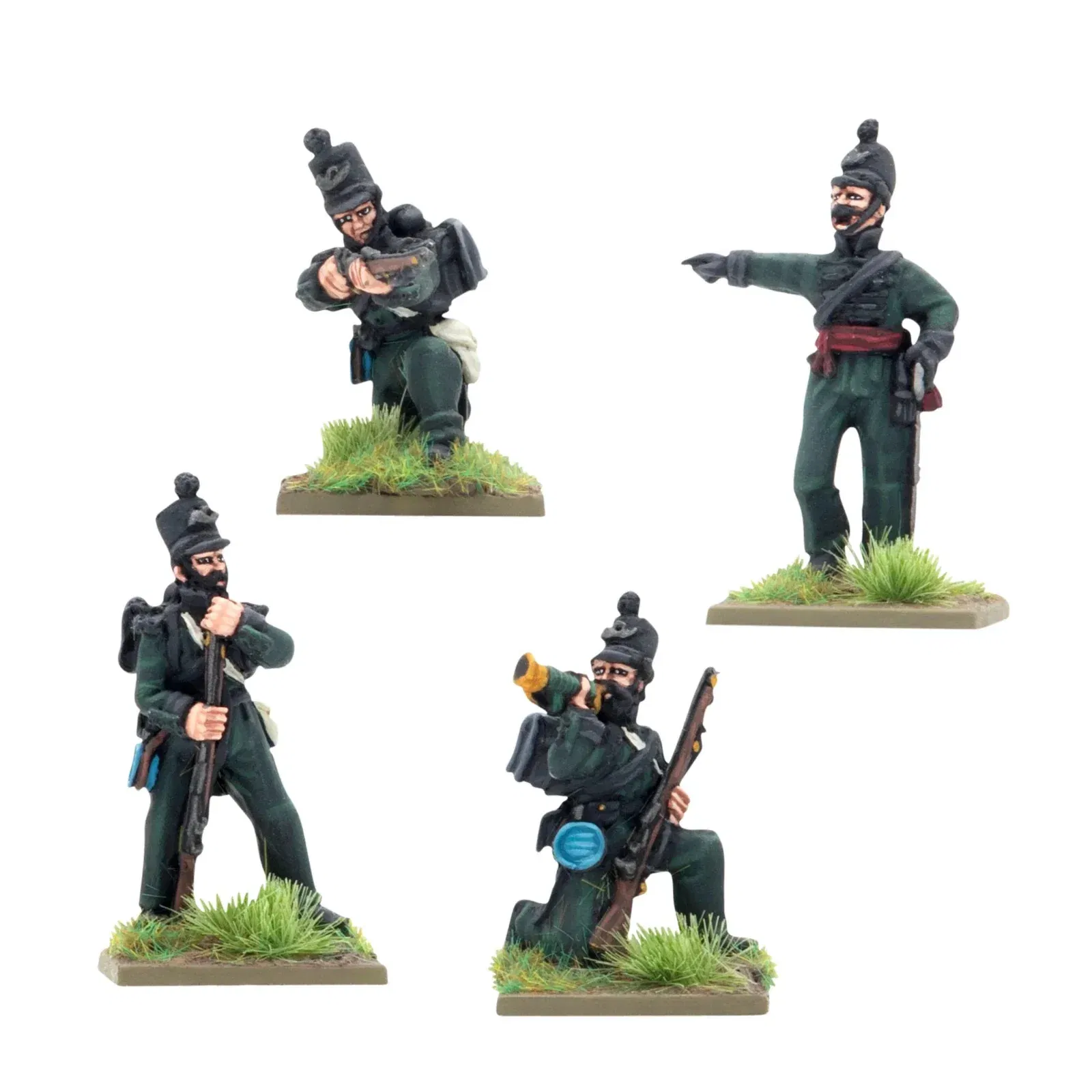 British Rifle Brigade in Shakos Command - Crimean War - Black Powder B