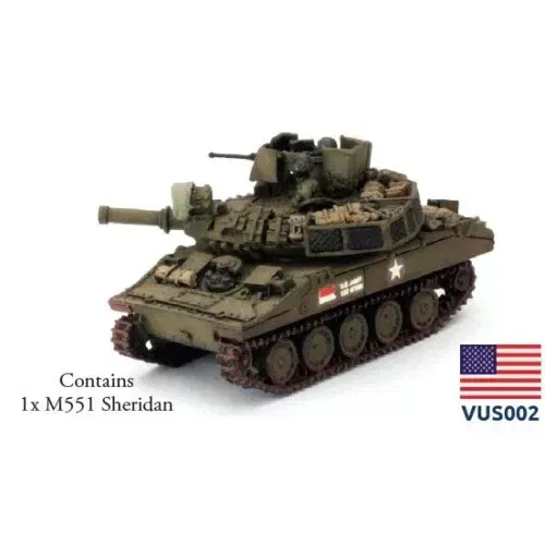 Nam 1965 - 1972: US M551 Sheridan - Vietnam War - Flames of War
