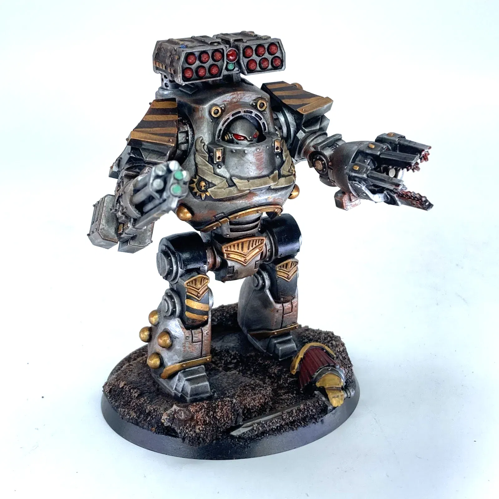Iron Warriors Contemptor Dreadnought - Warhammer Horus Heresy Games Wo
