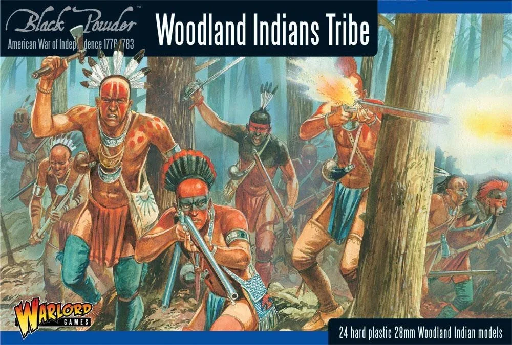 Woodlands Indian Tribe American War Of Independence - Warlord Games Bl