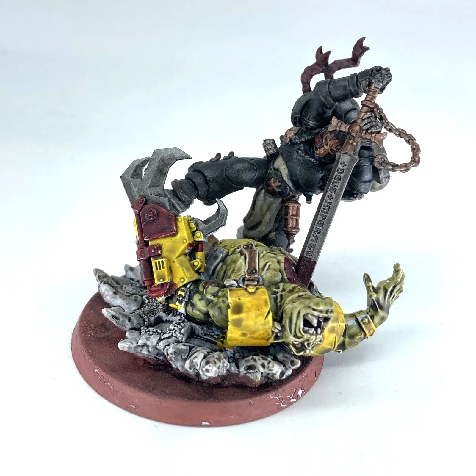 Bayard's Revenge Black Templars - Warhammer 40k Games Workshop Painted