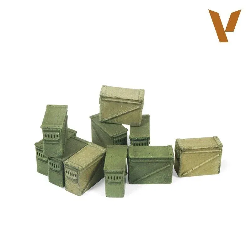 Large Ammo Boxes - Scale 1:35 - Terrain & Accessories - Acrylicos Vallejo