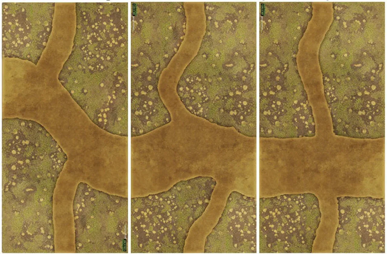 Maekong River Mat - Scenery & Terrain - Brand New - Gale Force 9