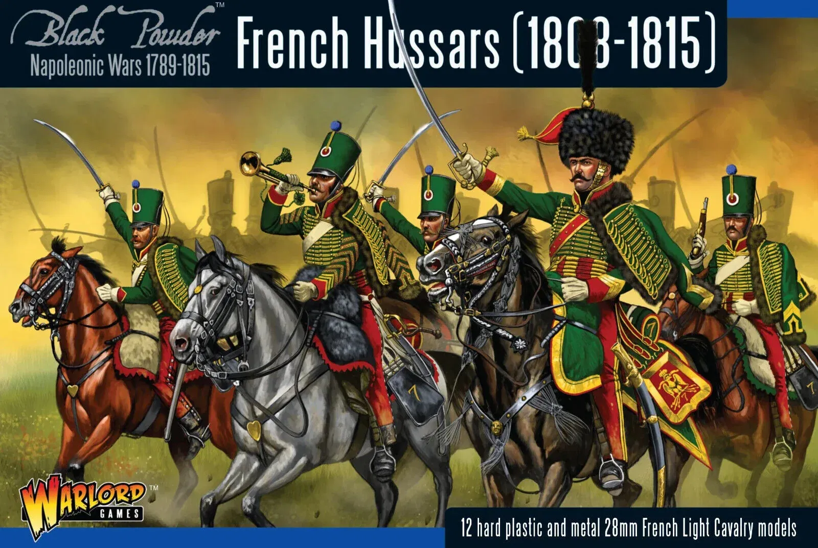 French Hussars - Warlord Games Black Powder Miniatures