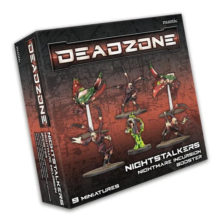 Nightstalkers Nightmare Incursion Booster - Deadzone Mantic Games - Br