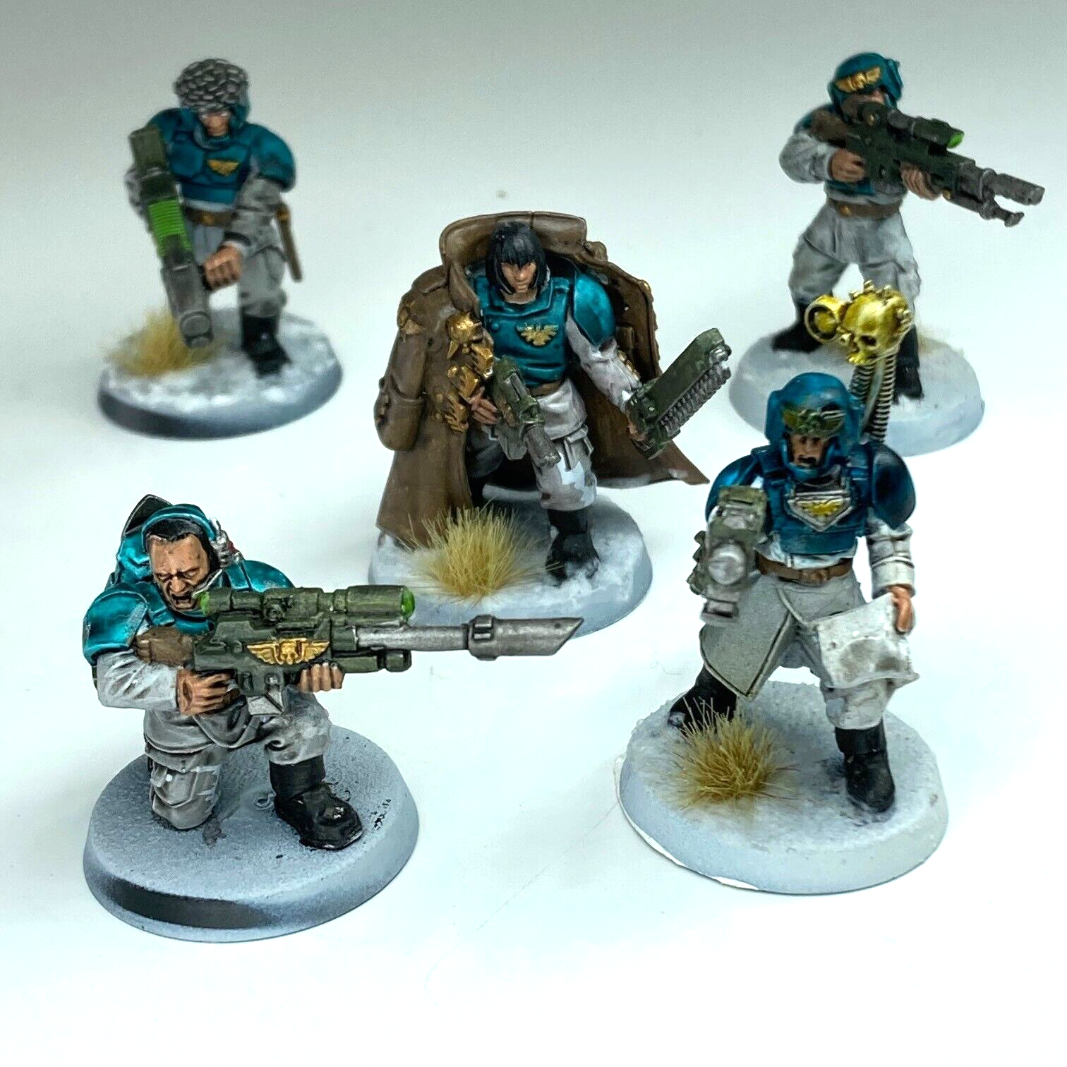 Cadian Command Squad Astra Militarum Imperial Guard Warhammer 40K GW C